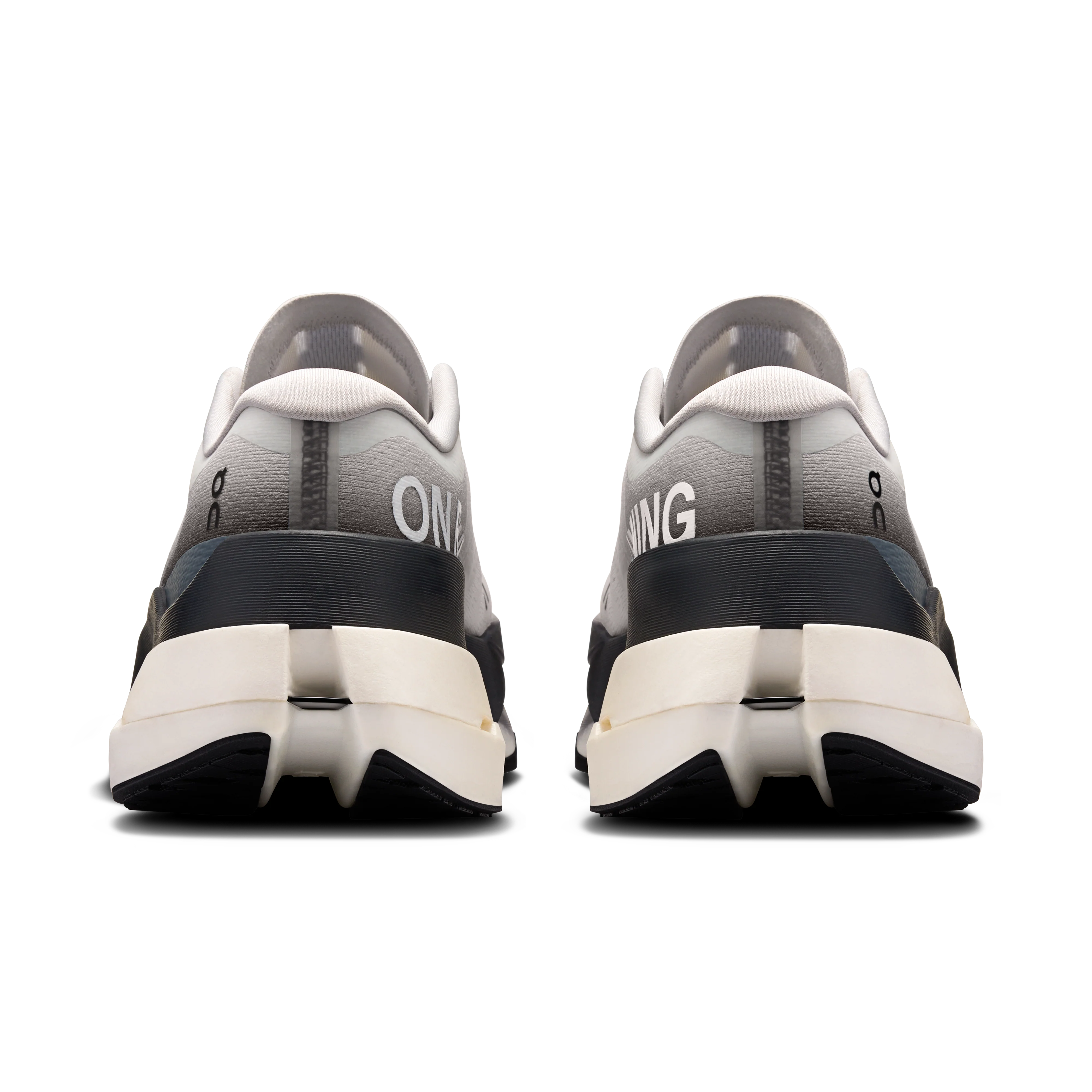 On Running Men's Cloudboom Max Shoes - White / Black - Image 5