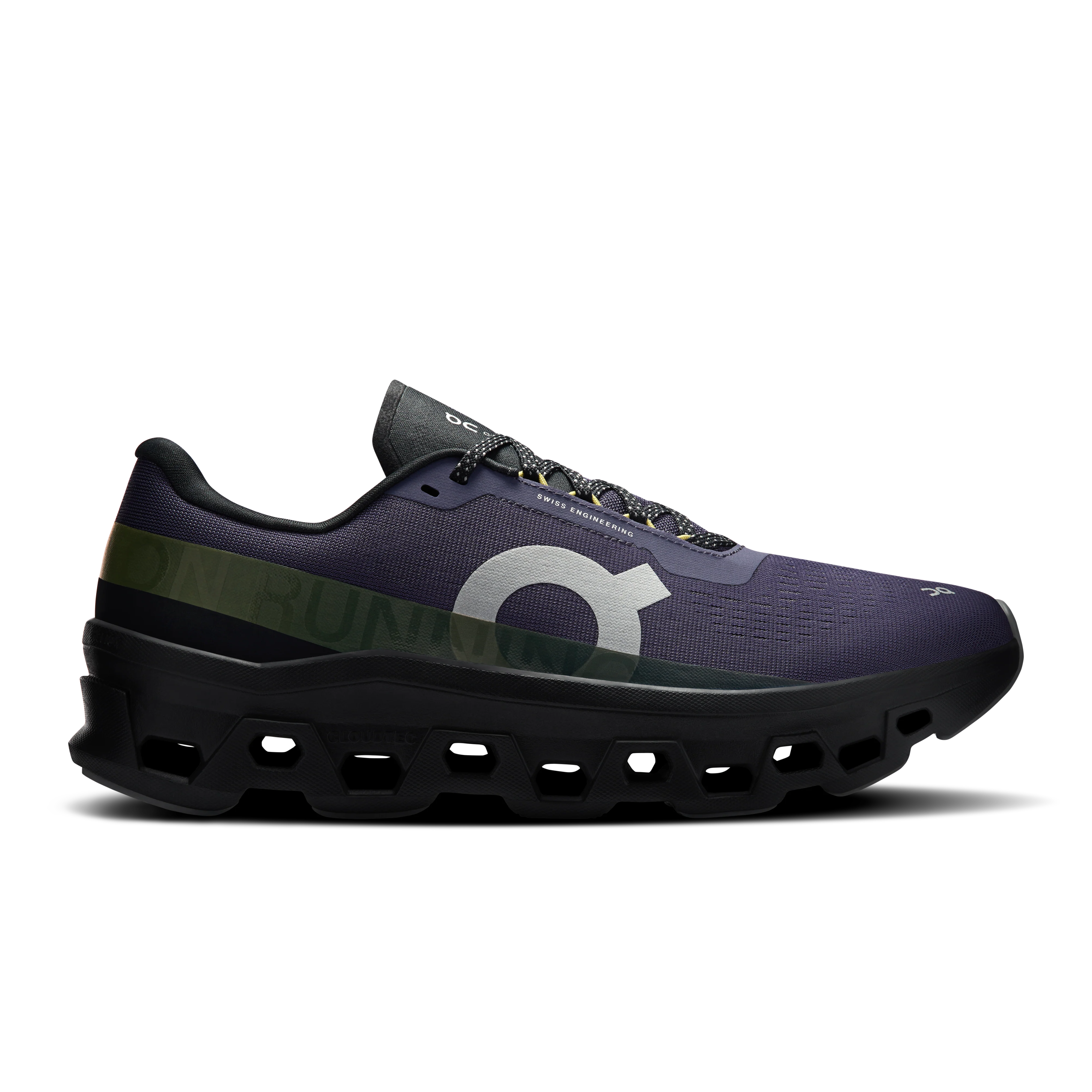 On Running Men's Cloudmonster 1 Shoes - Flint / Black