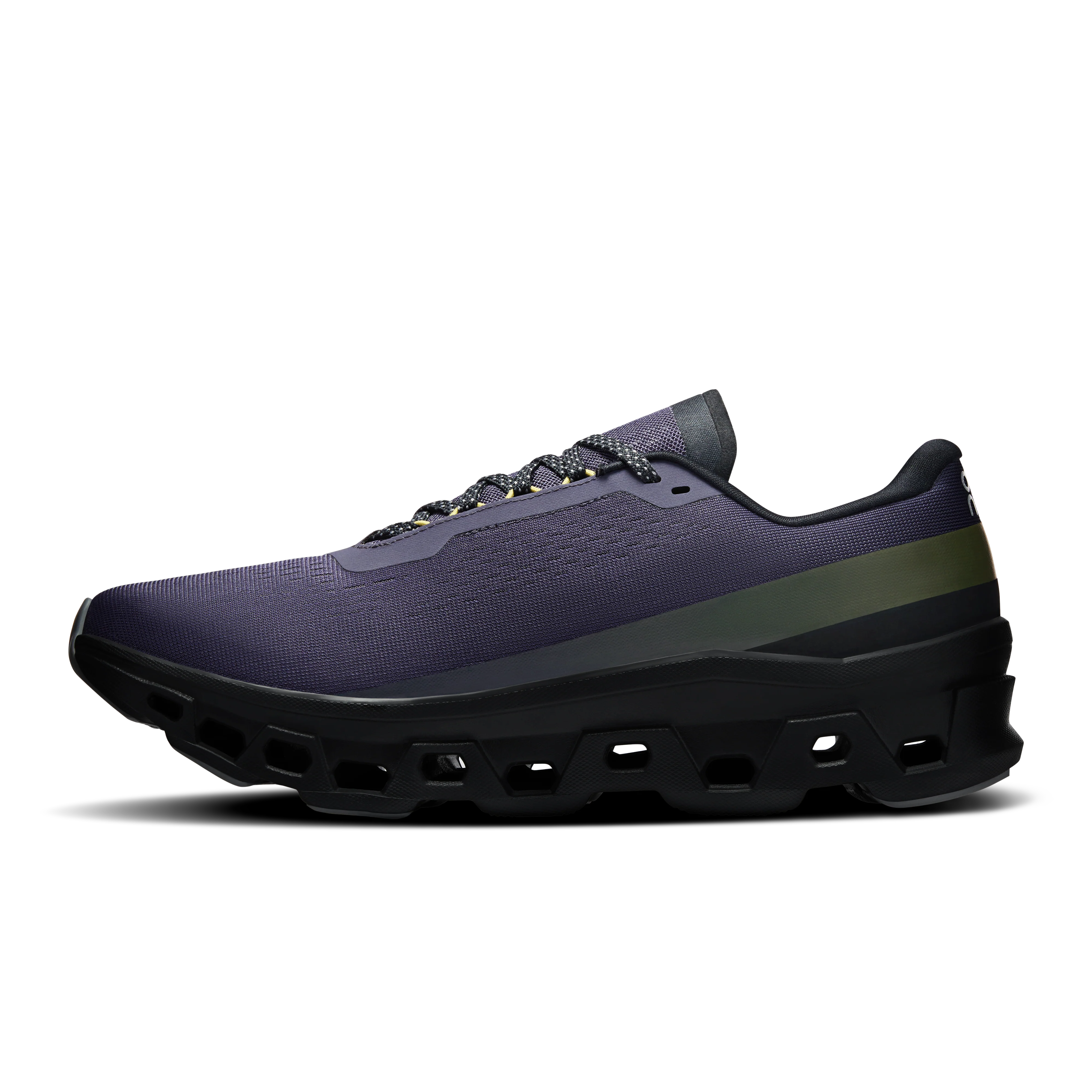 On Running Men's Cloudmonster 1 Shoes - Flint / Black - Image 4