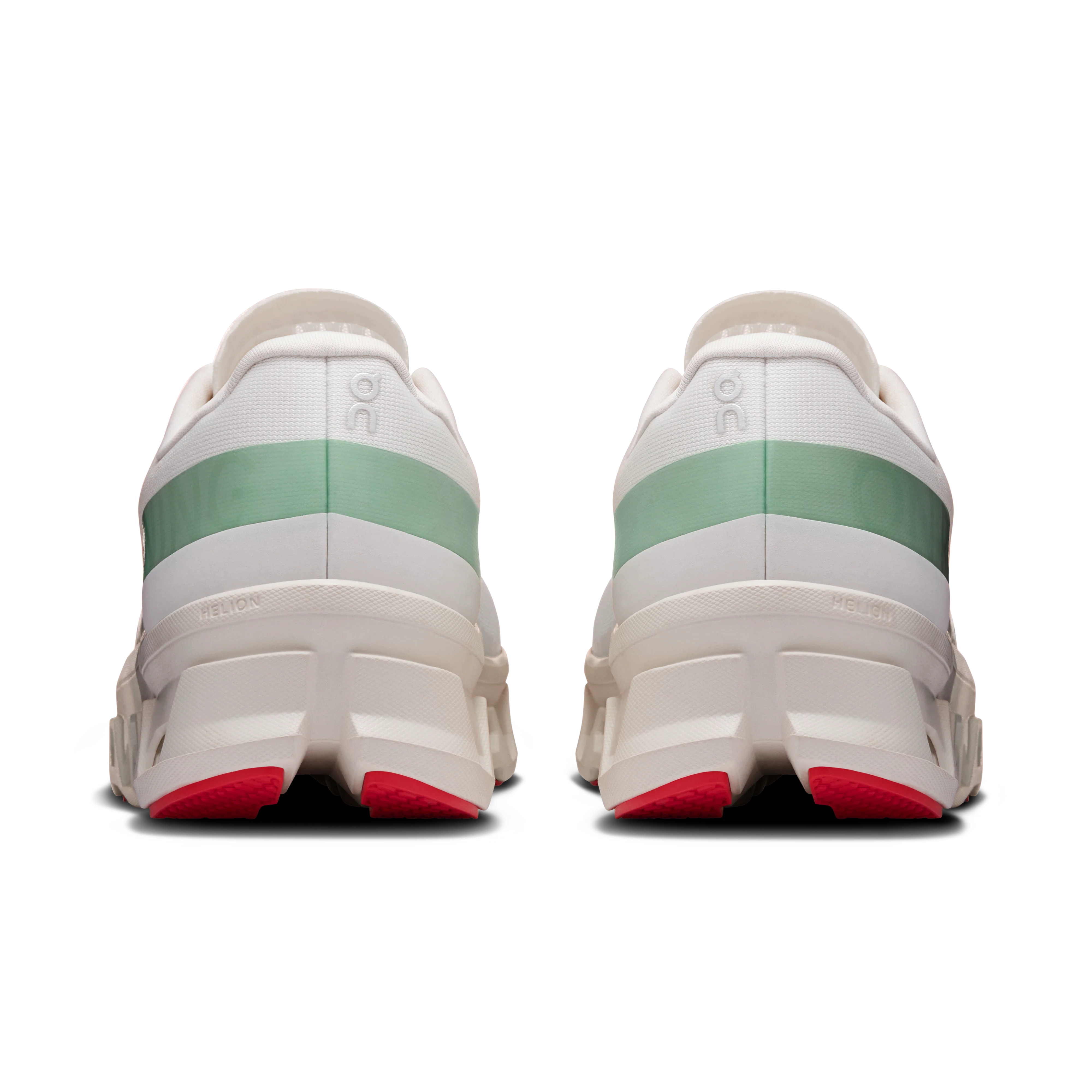 On Running Men's Cloudmonster 1 Shoes - Ivory / Creek - Image 5