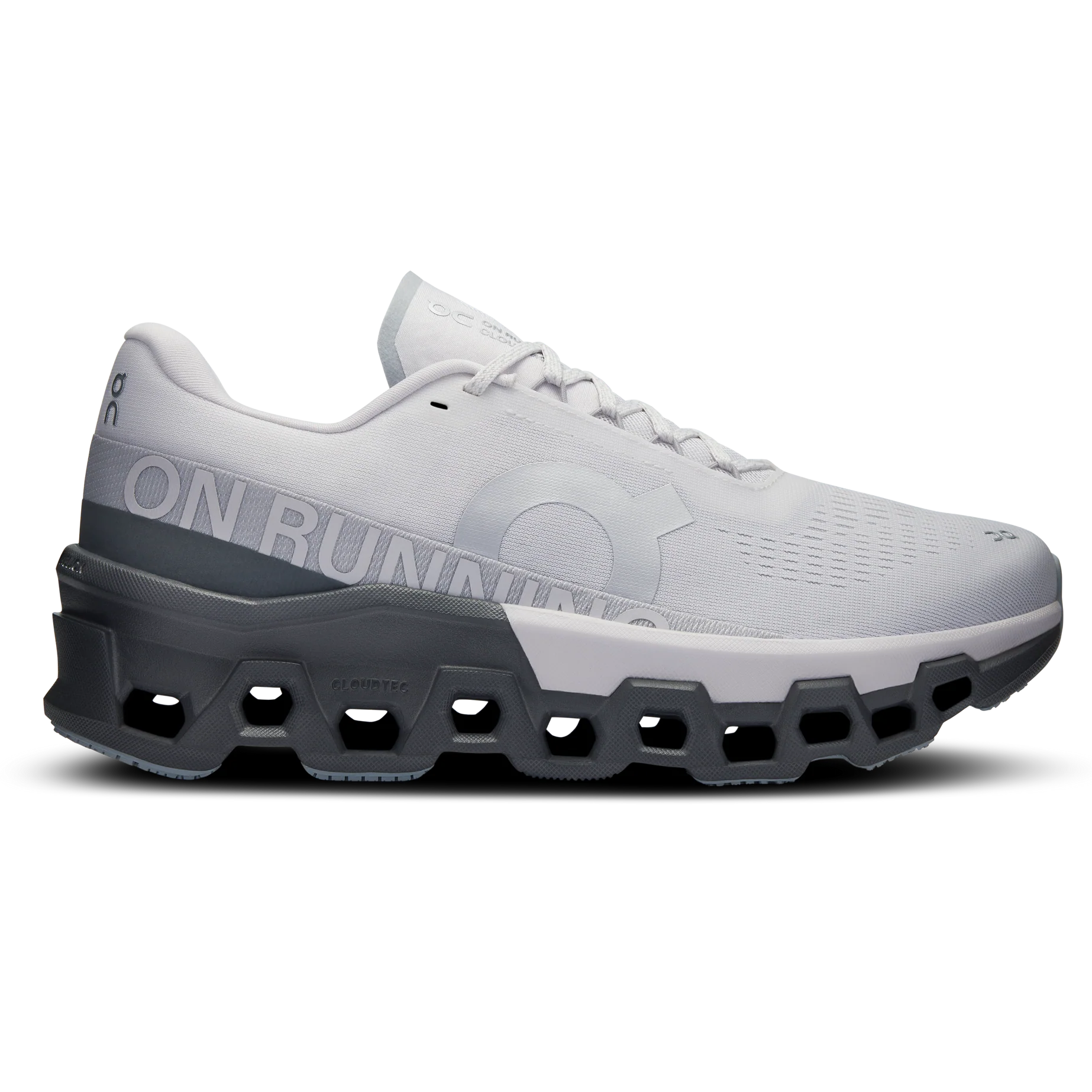 On Running Men's Cloudmonster 2 Shoes - Frost / Rock