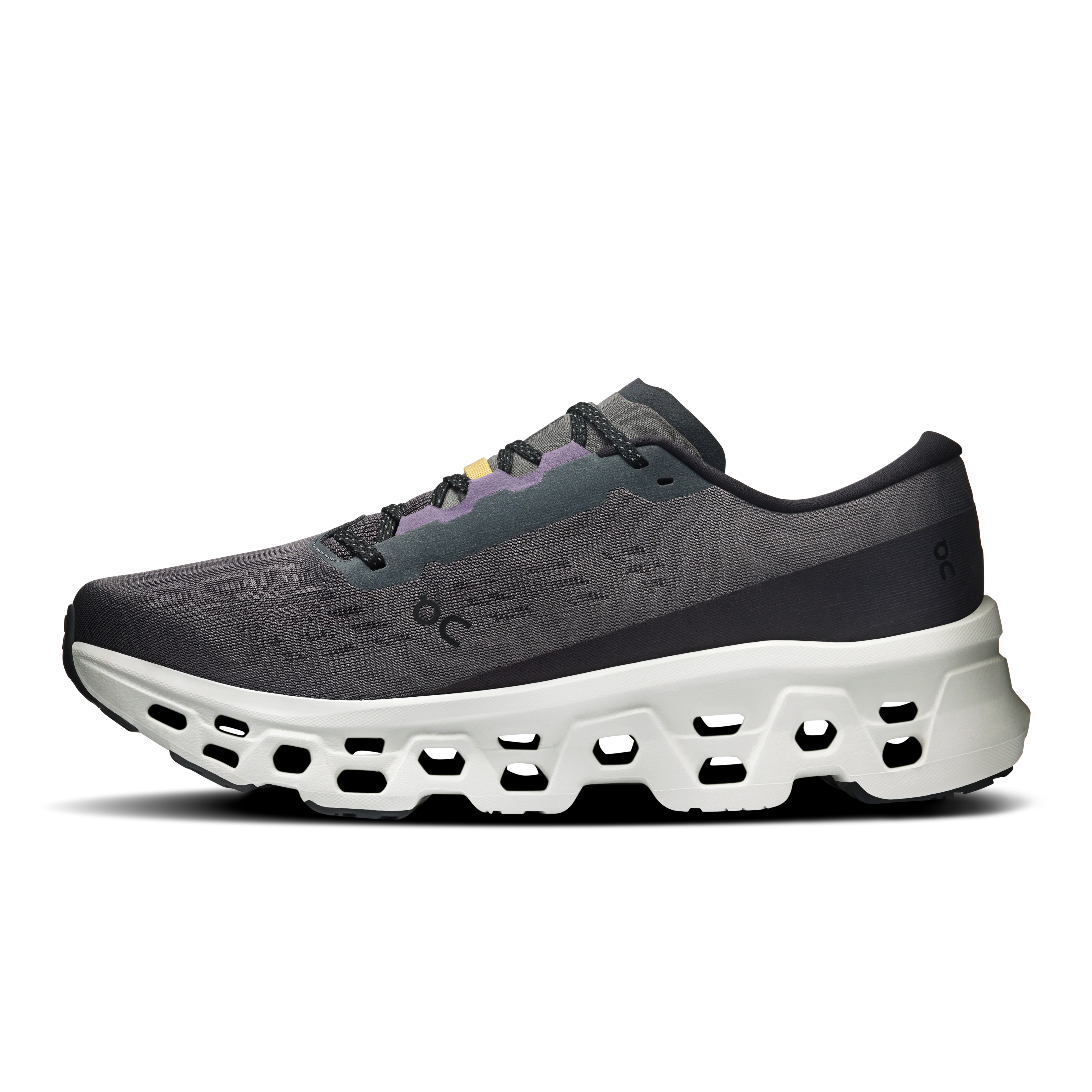 On Running Men's Cloudmonster 3 Shoes - Eclipse / Frost - Image 4