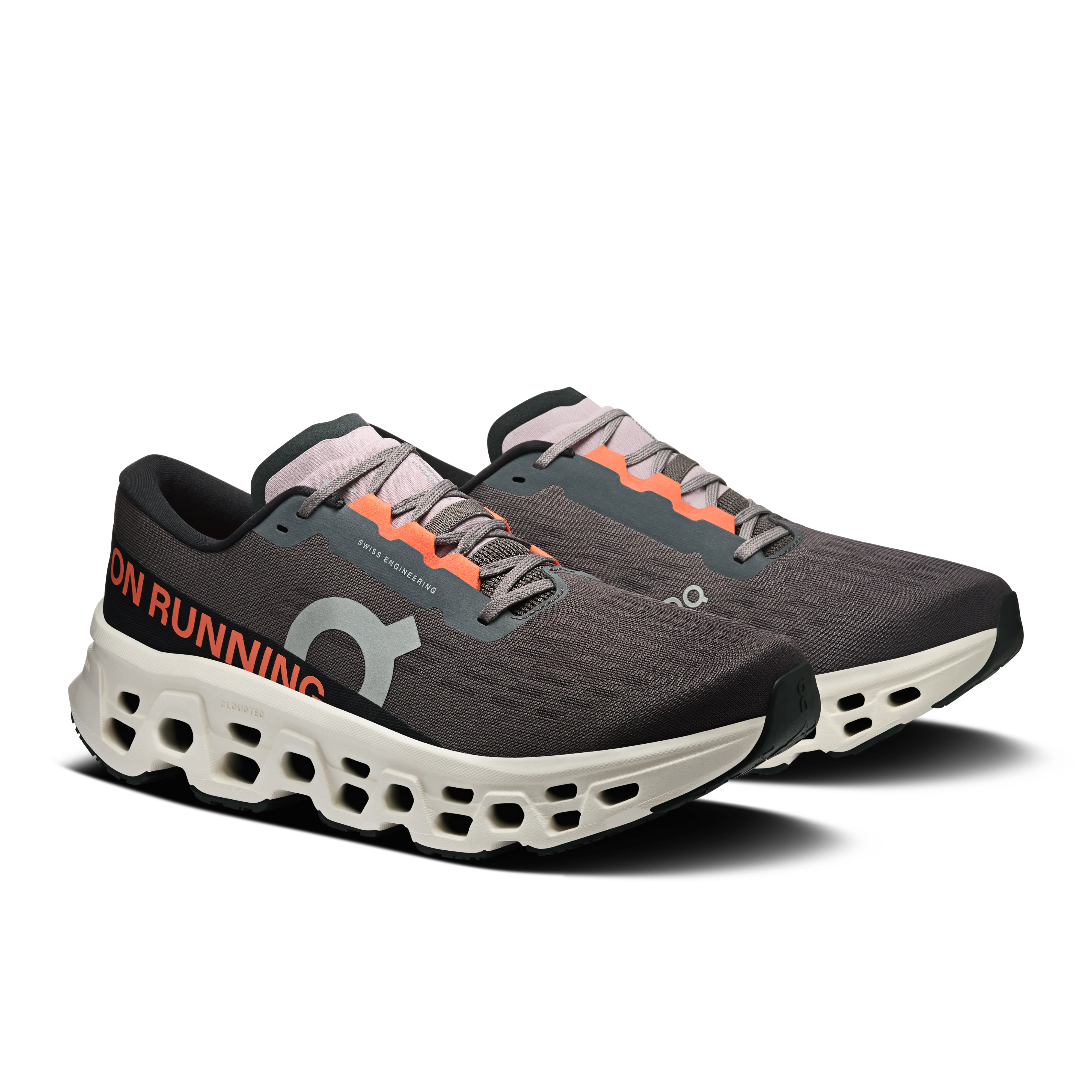On Running Men's Cloudmonster 3 Shoes - Eclipse / Ivory - Image 2