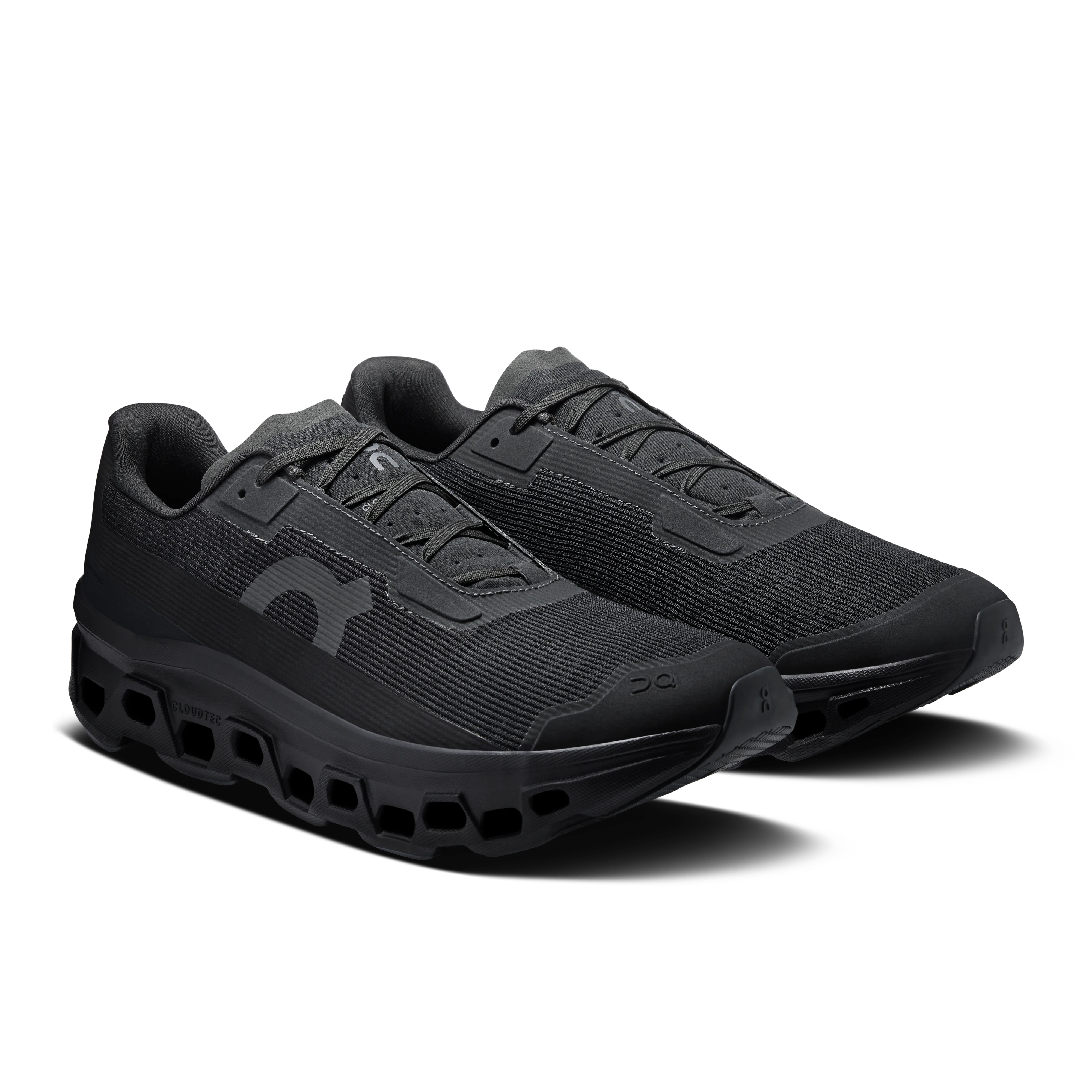 On Running Men's Cloudmonster Void Shoes - Black / Black - Image 2