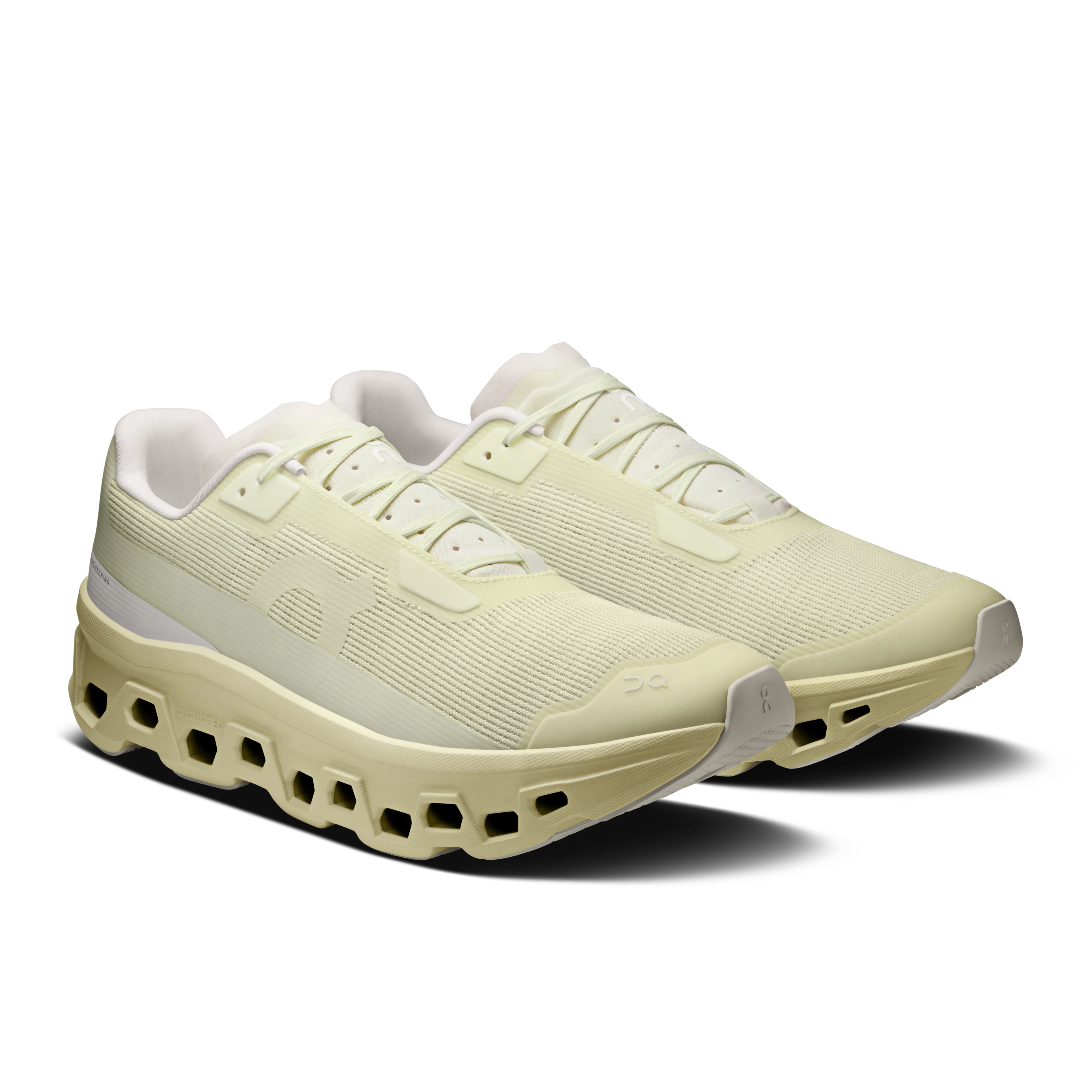 On Running Men's Cloudmonster Void Shoes - Seedling / Linen - Image 2