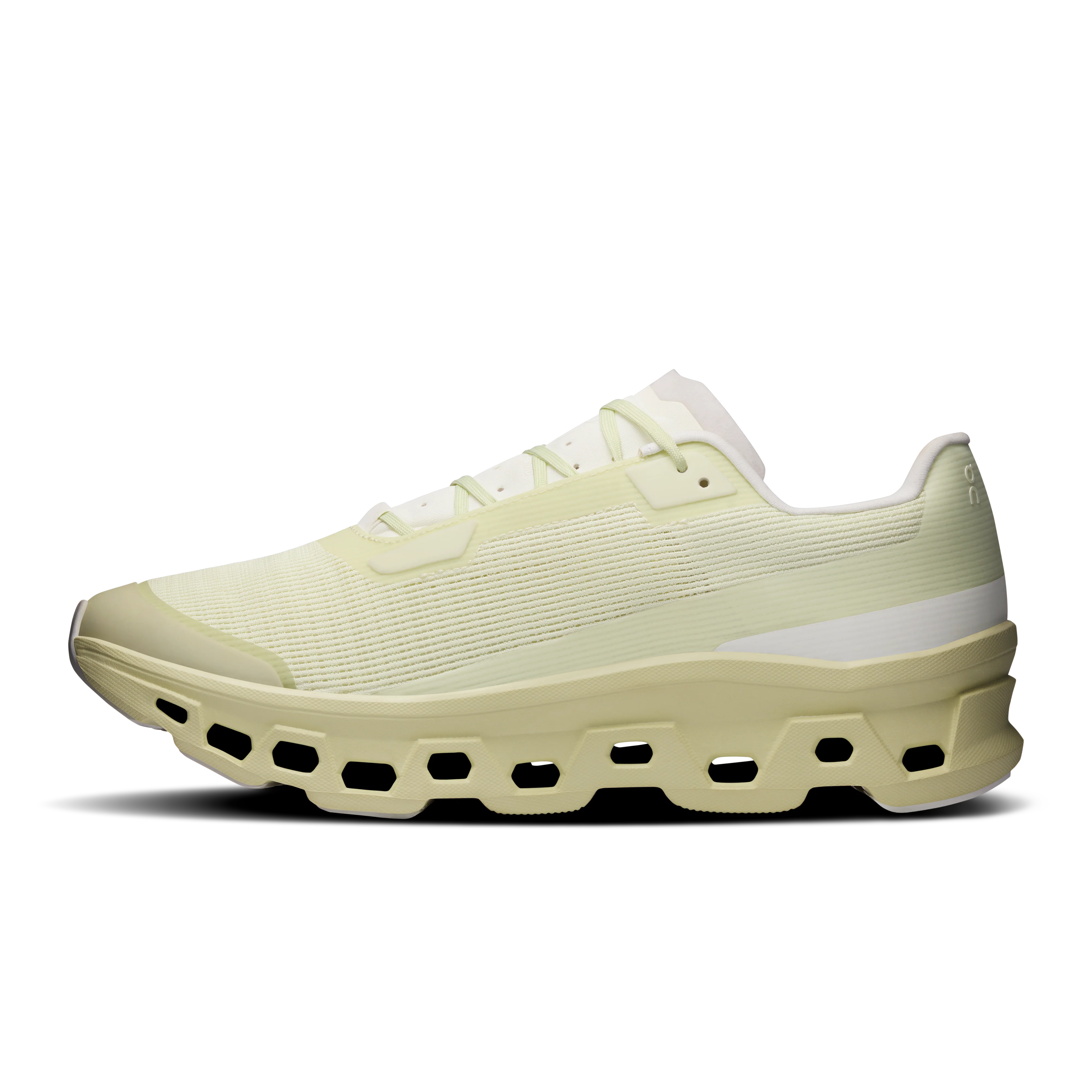 On Running Men's Cloudmonster Void Shoes - Seedling / Linen - Image 4