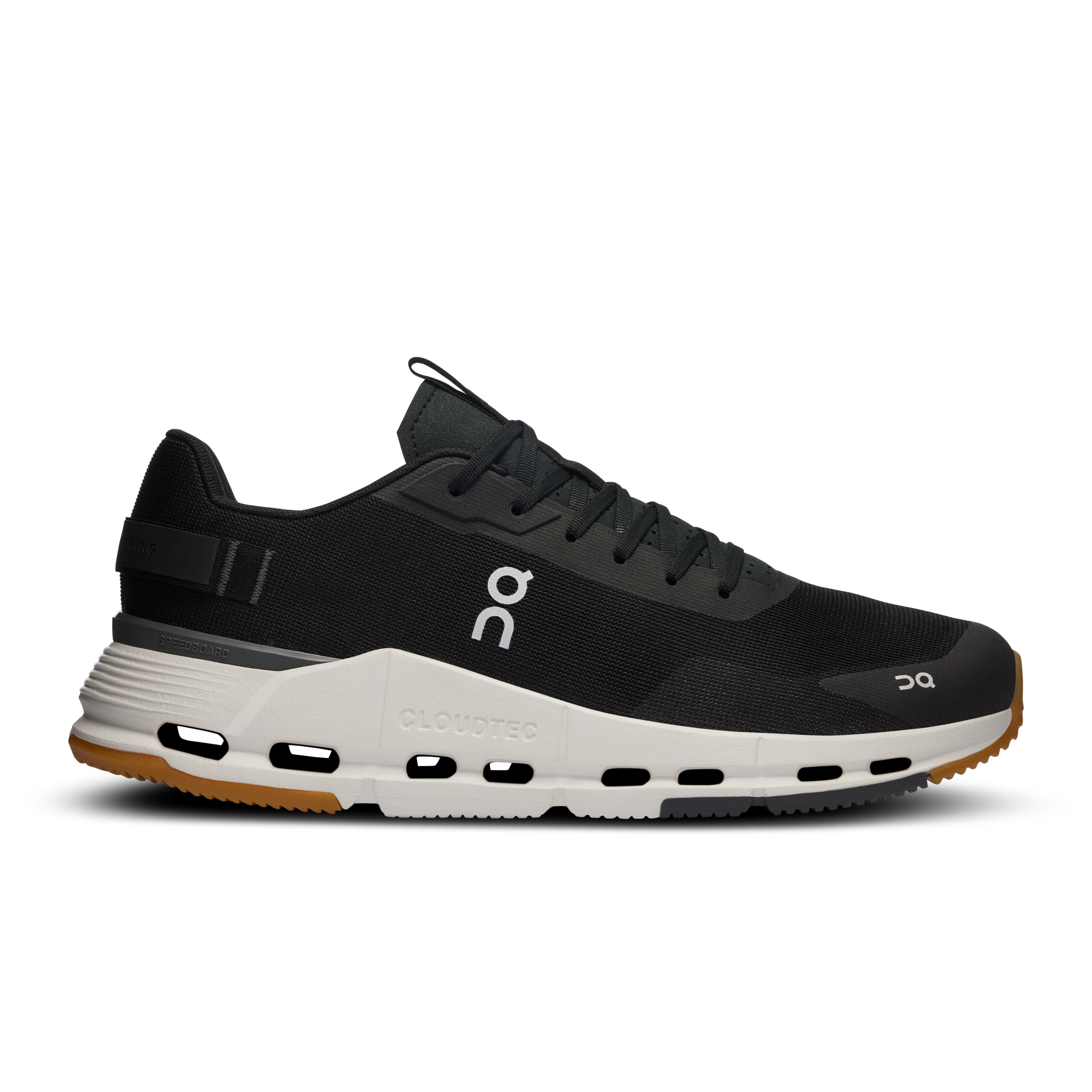 On Running Men's Cloudnova Form 2 Shoes - Black / Ivory