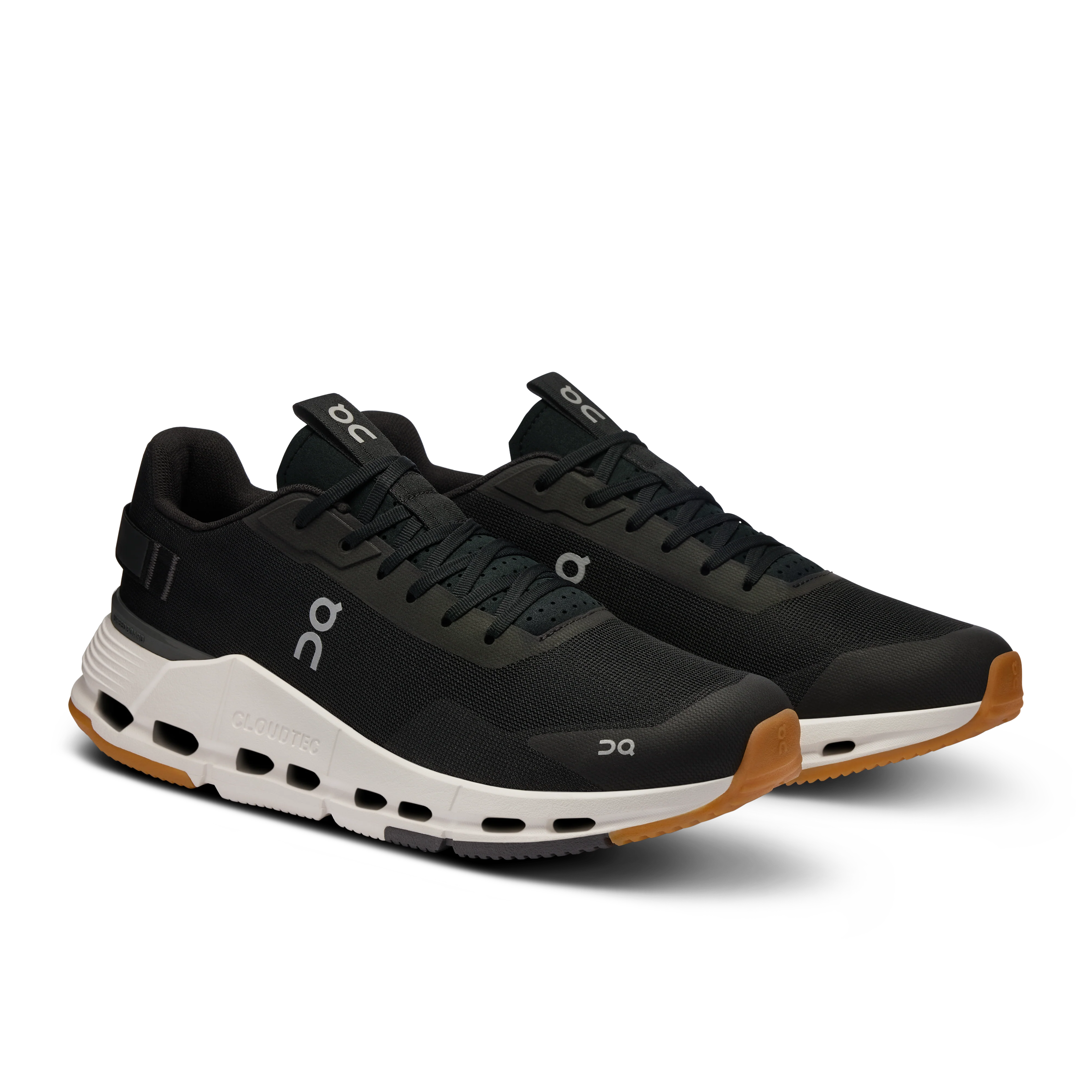 On Running Men's Cloudnova Form 2 Shoes - Black / Ivory - Image 2