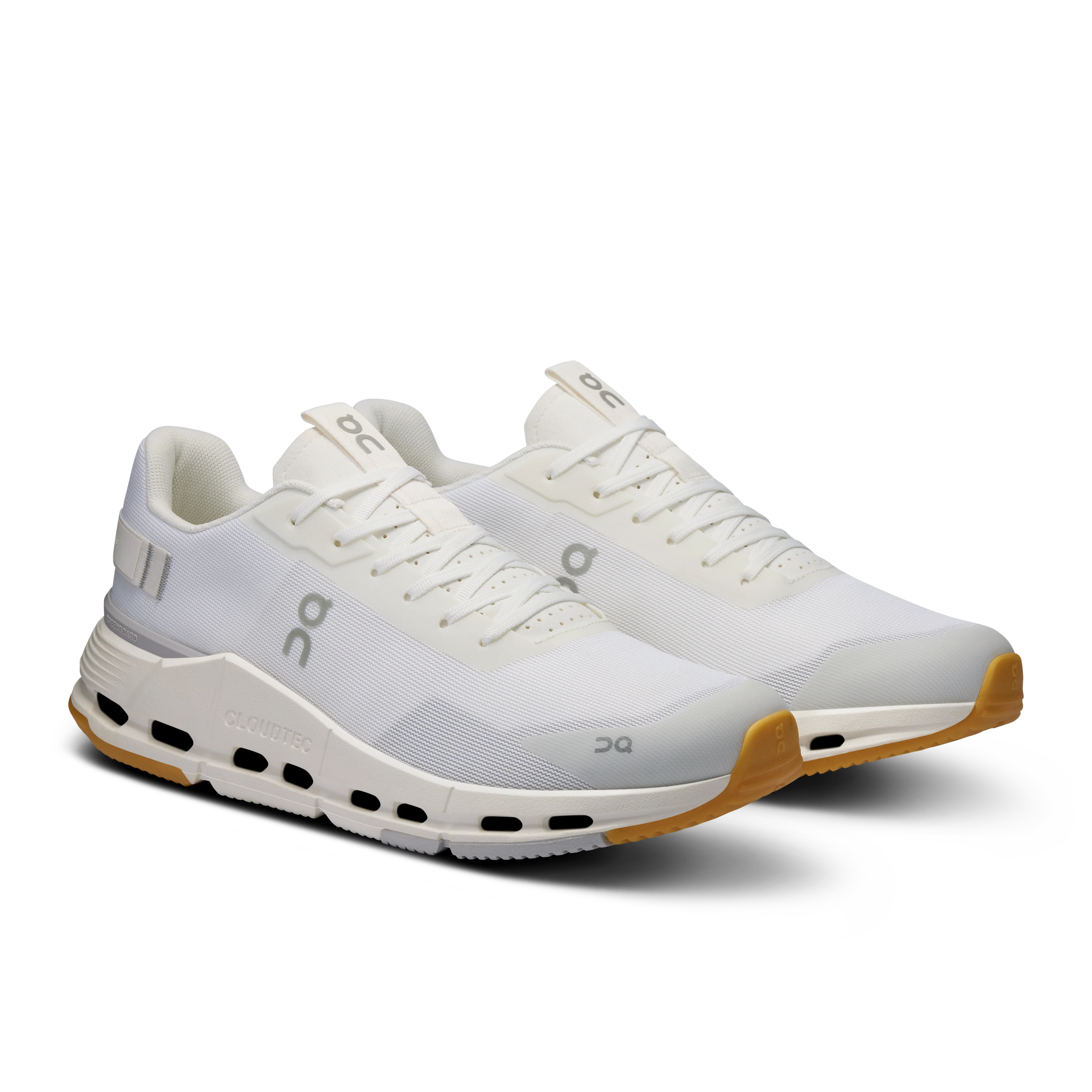 On Running Men's Cloudnova Form 2 Shoes - White / Ivory - Image 2