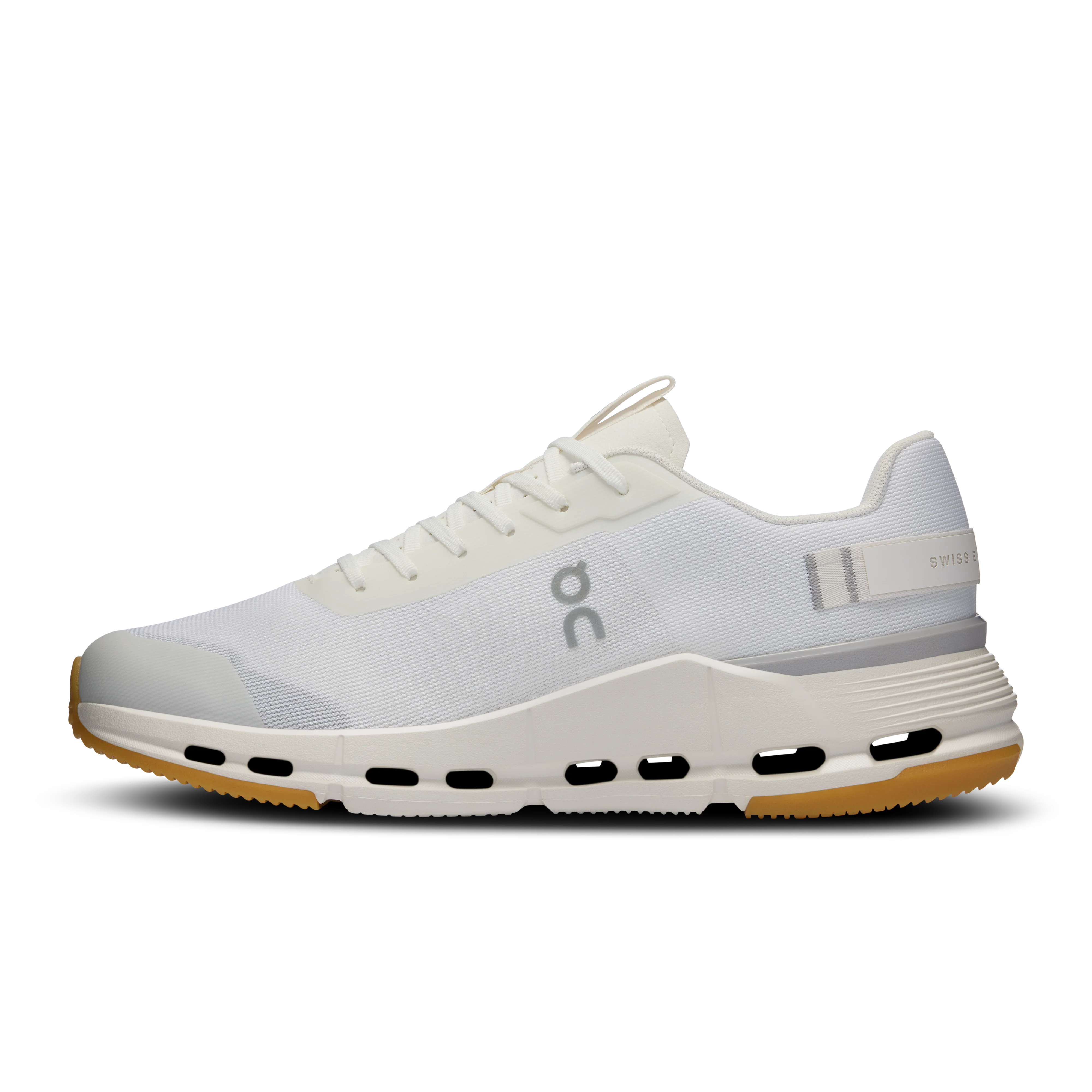 On Running Men's Cloudnova Form 2 Shoes - White / Ivory - Image 4