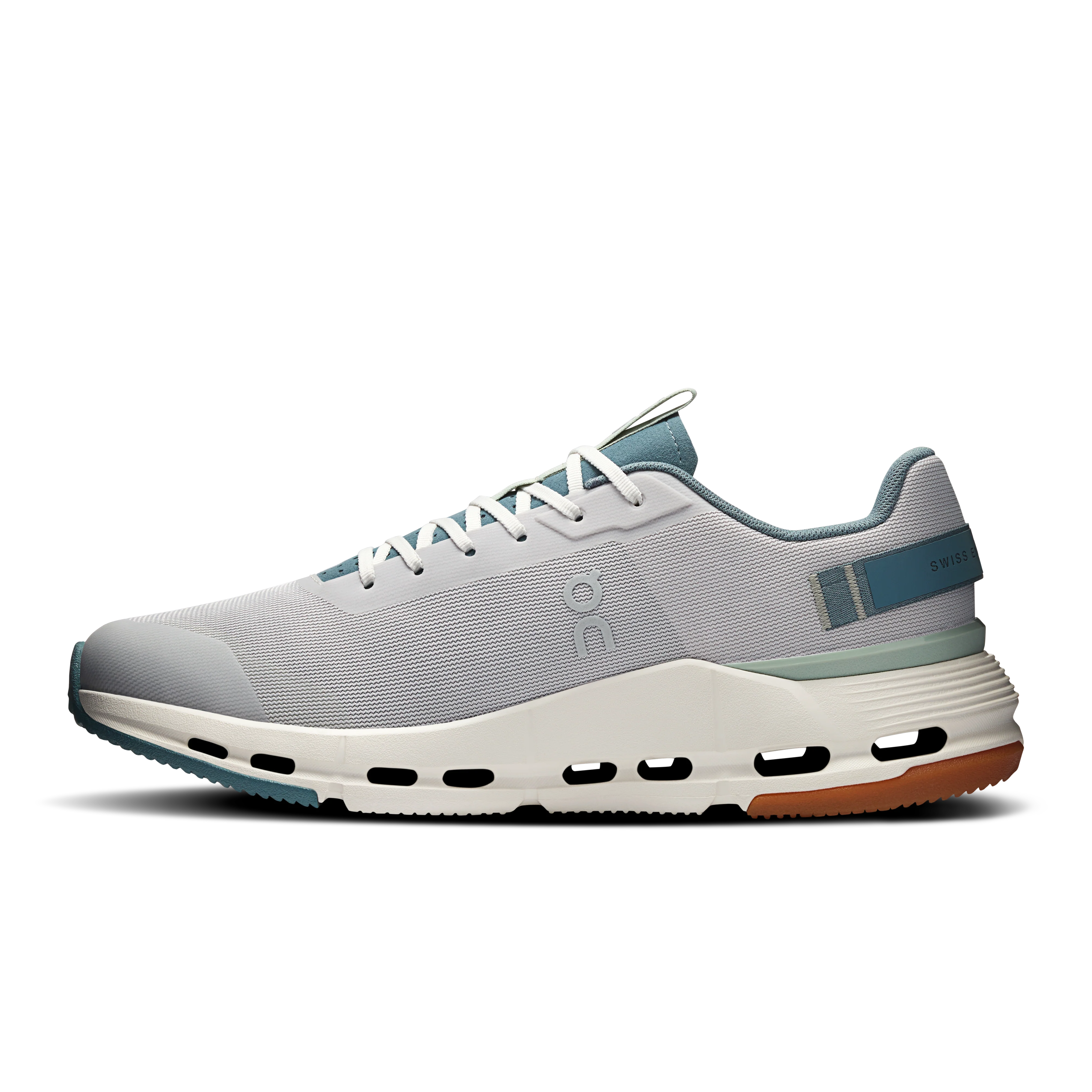 On Running Men's Cloudnova Form 2 Shoes - Wolf / Tide - Image 4