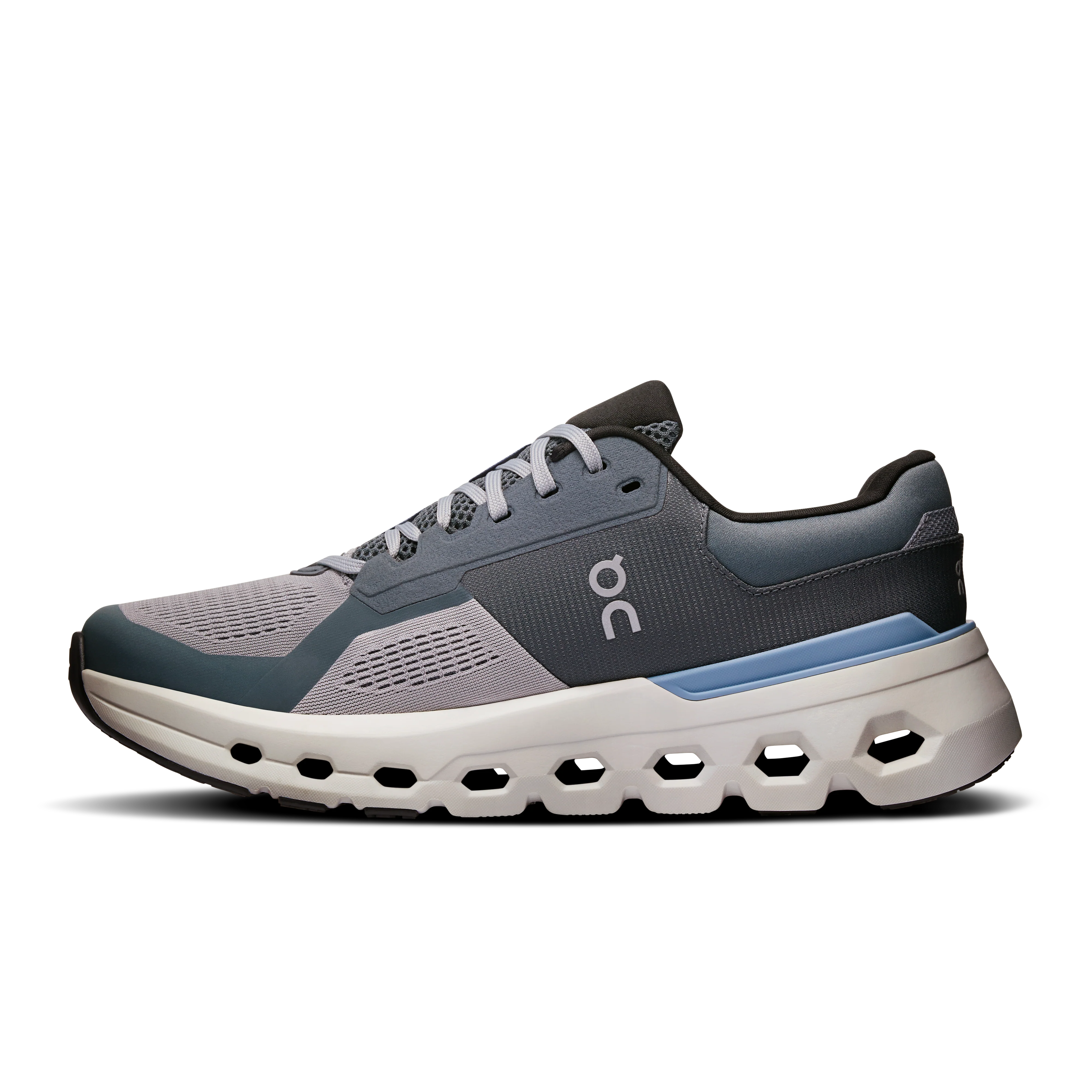 On Running Men's Cloudrunner 2 Shoes - Alloy / Chambray - Image 5