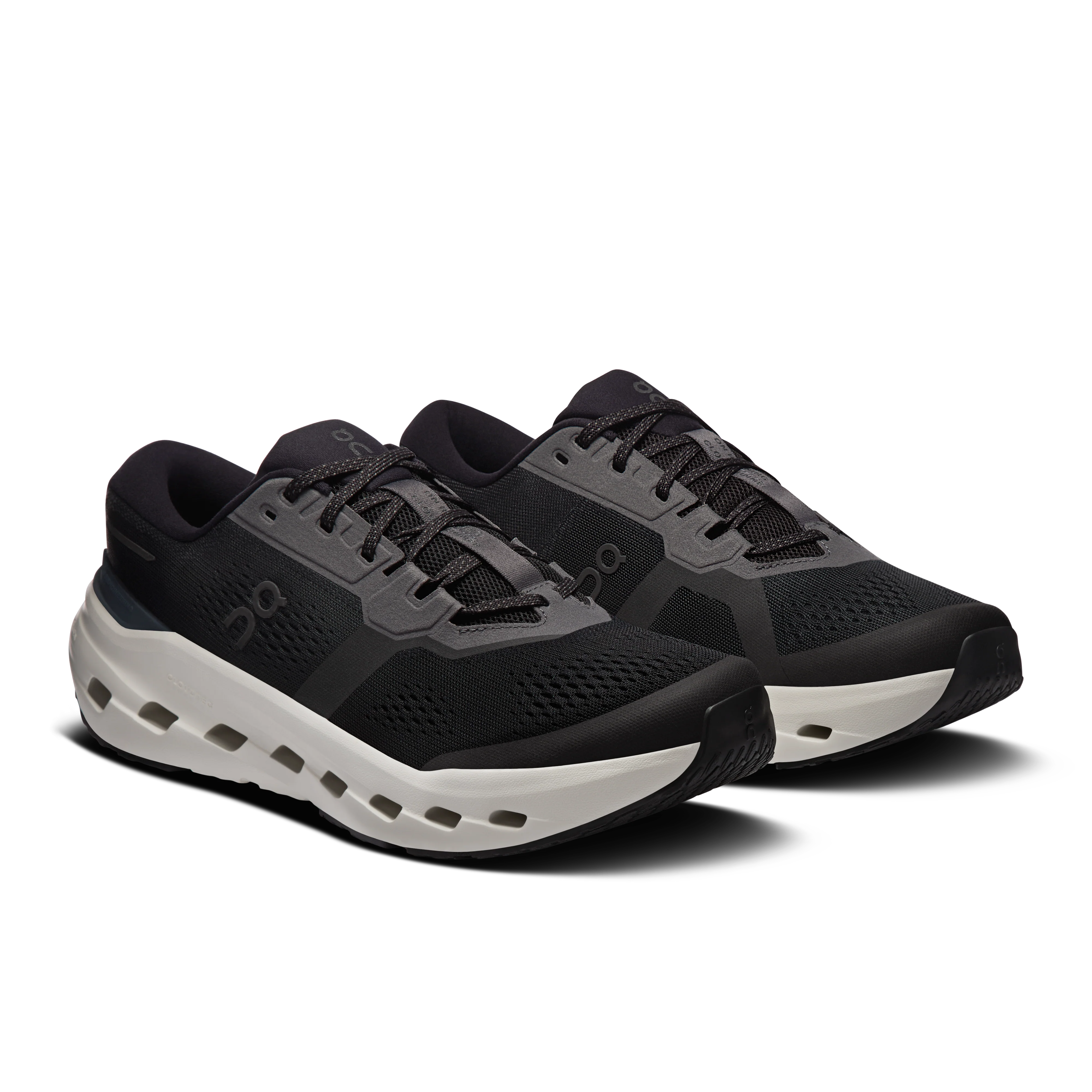 On Running Men's Cloudrunner 3 Shoes - Black / Ivory - Image 2