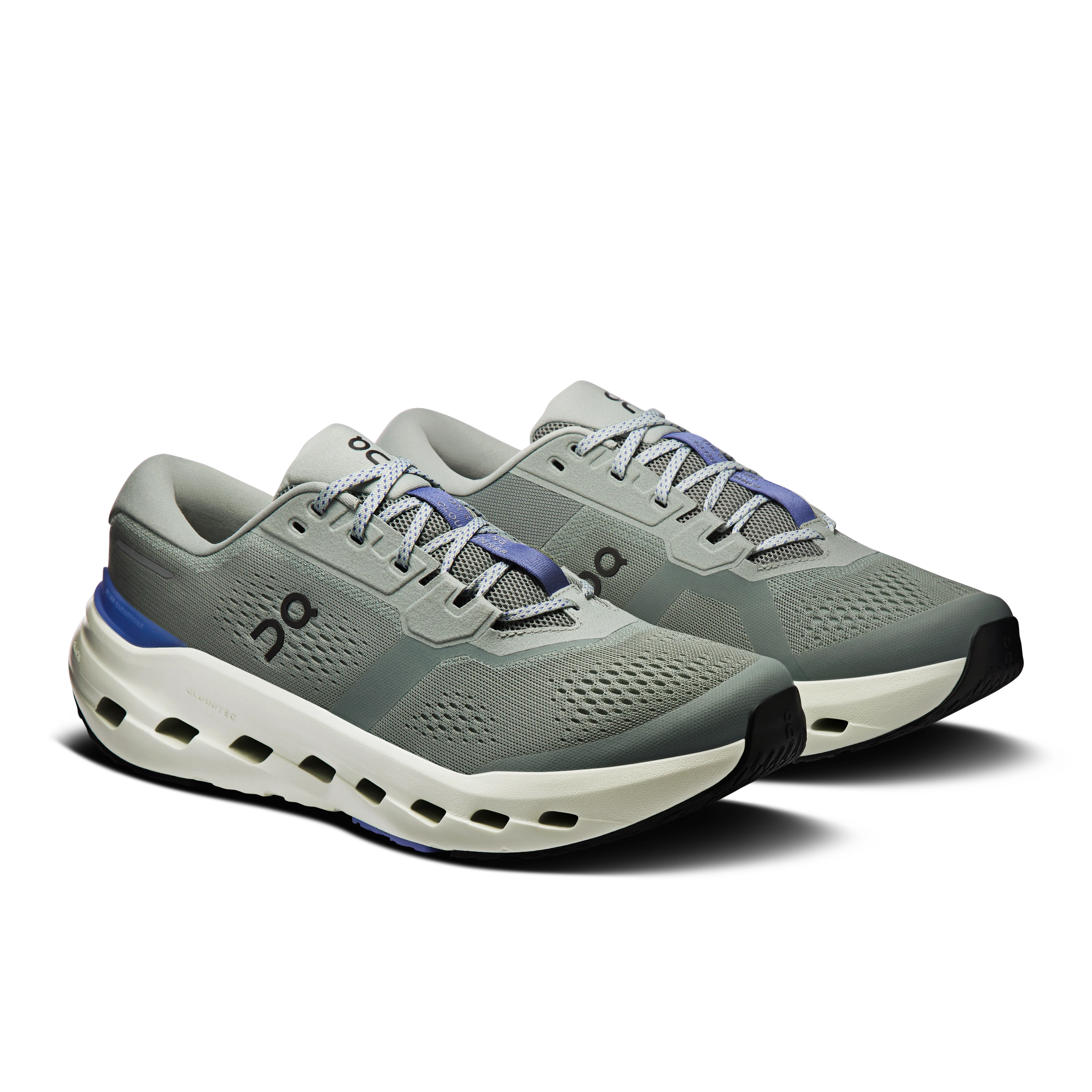 On Running Men's Cloudrunner 3 Shoes - Tin / Iceberg - Image 2