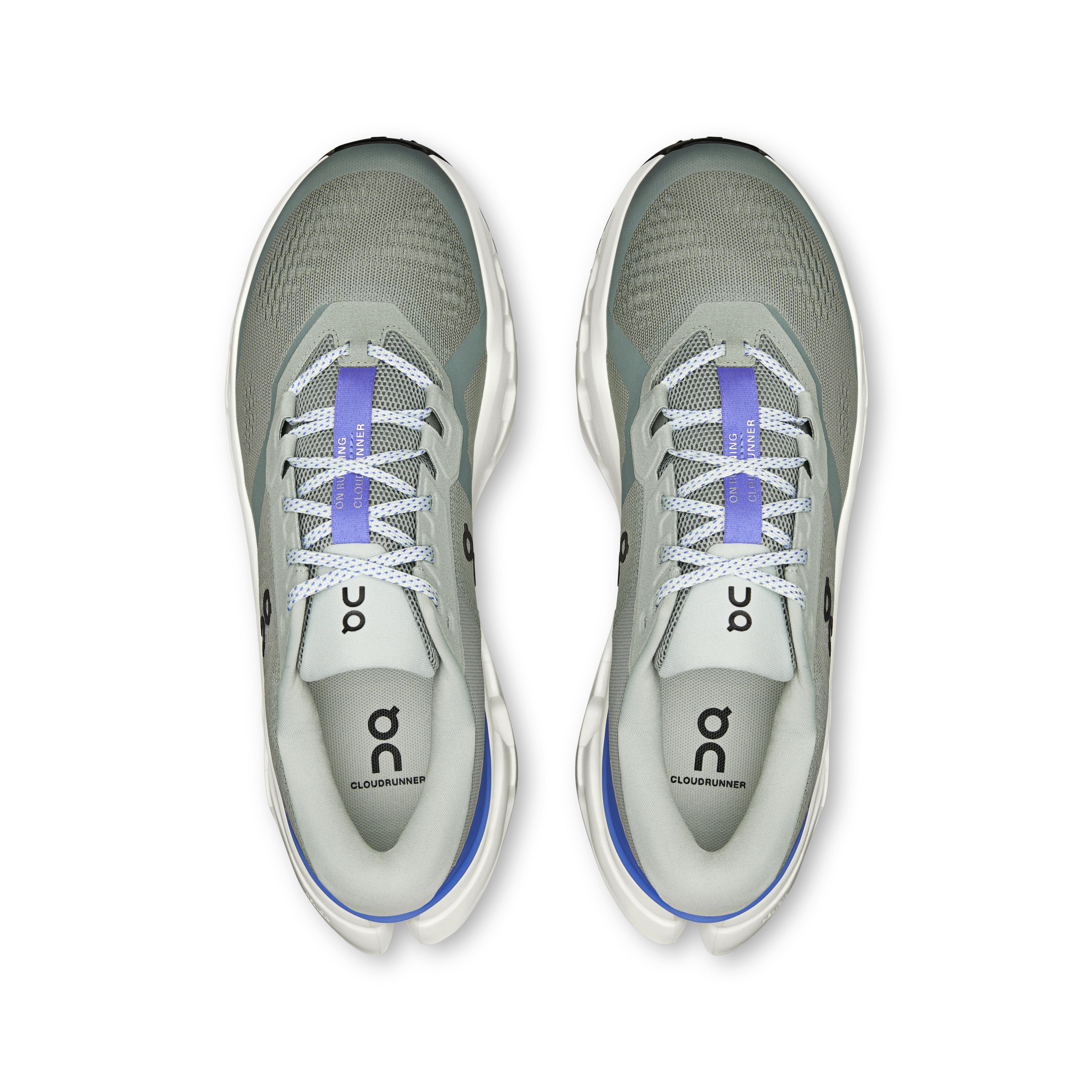 On Running Men's Cloudrunner 3 Shoes - Tin / Iceberg - Image 3