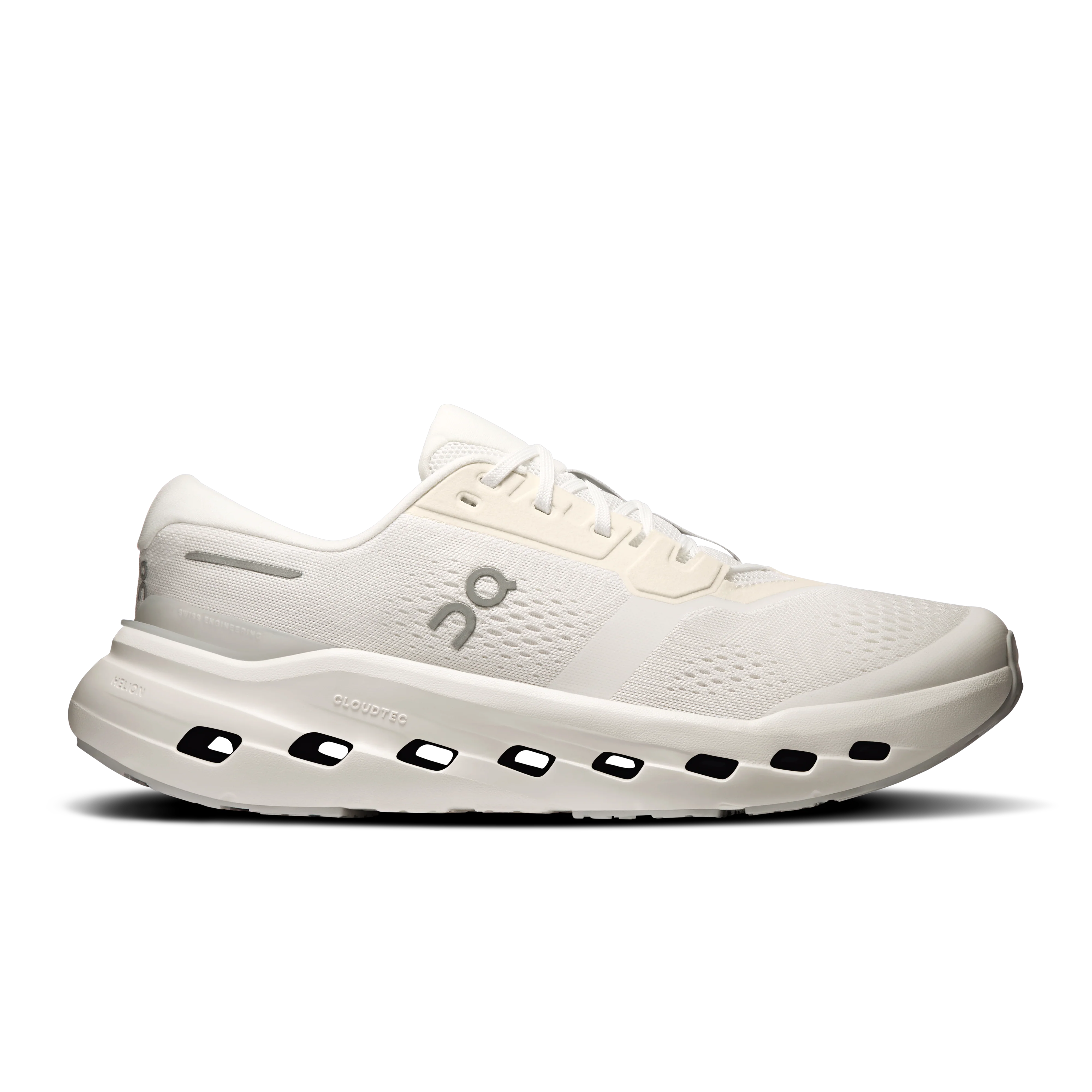 On Running Men's Cloudrunner 3 Wide Shoes - White / Glacier