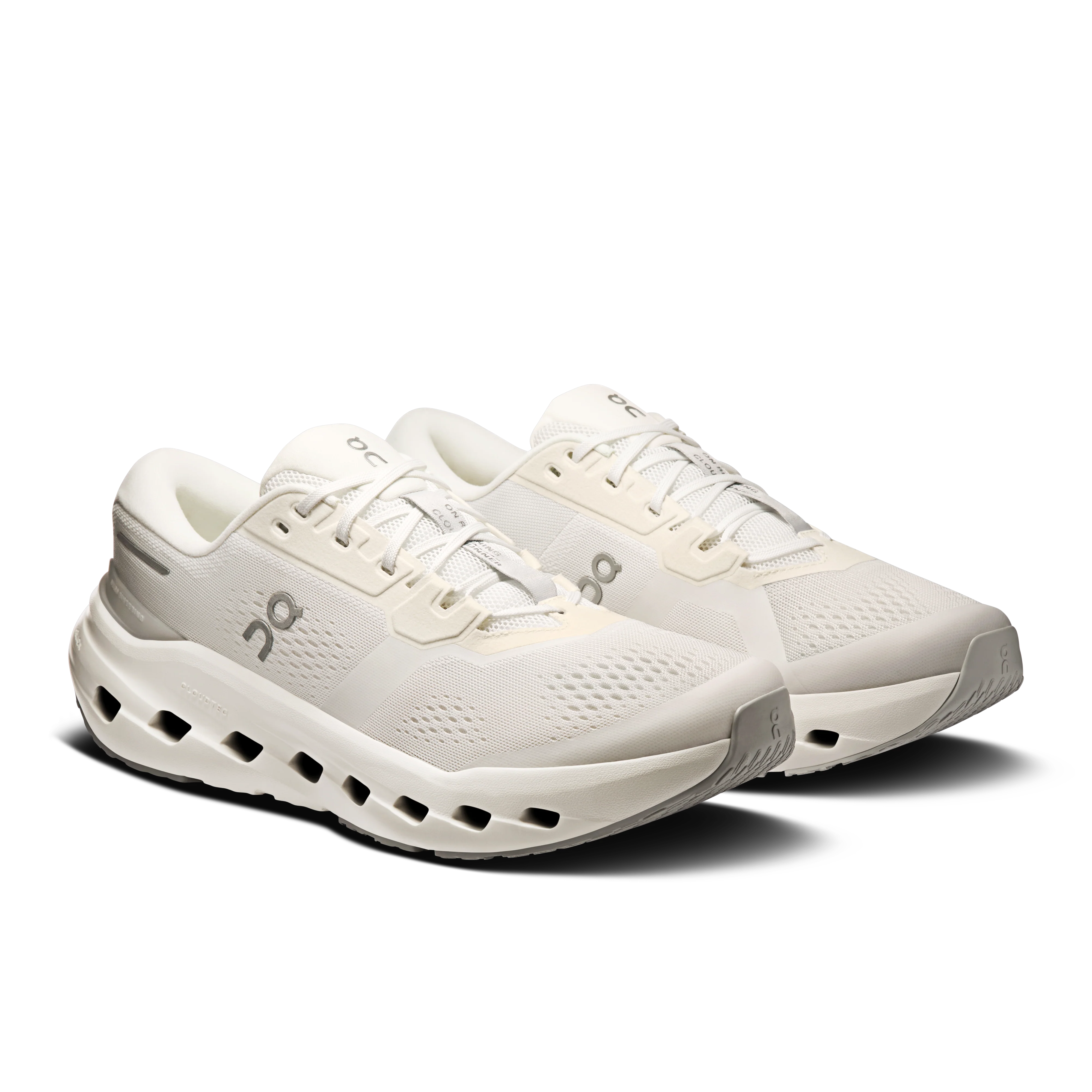On Running Men's Cloudrunner 3 Wide Shoes - White / Glacier - Image 2