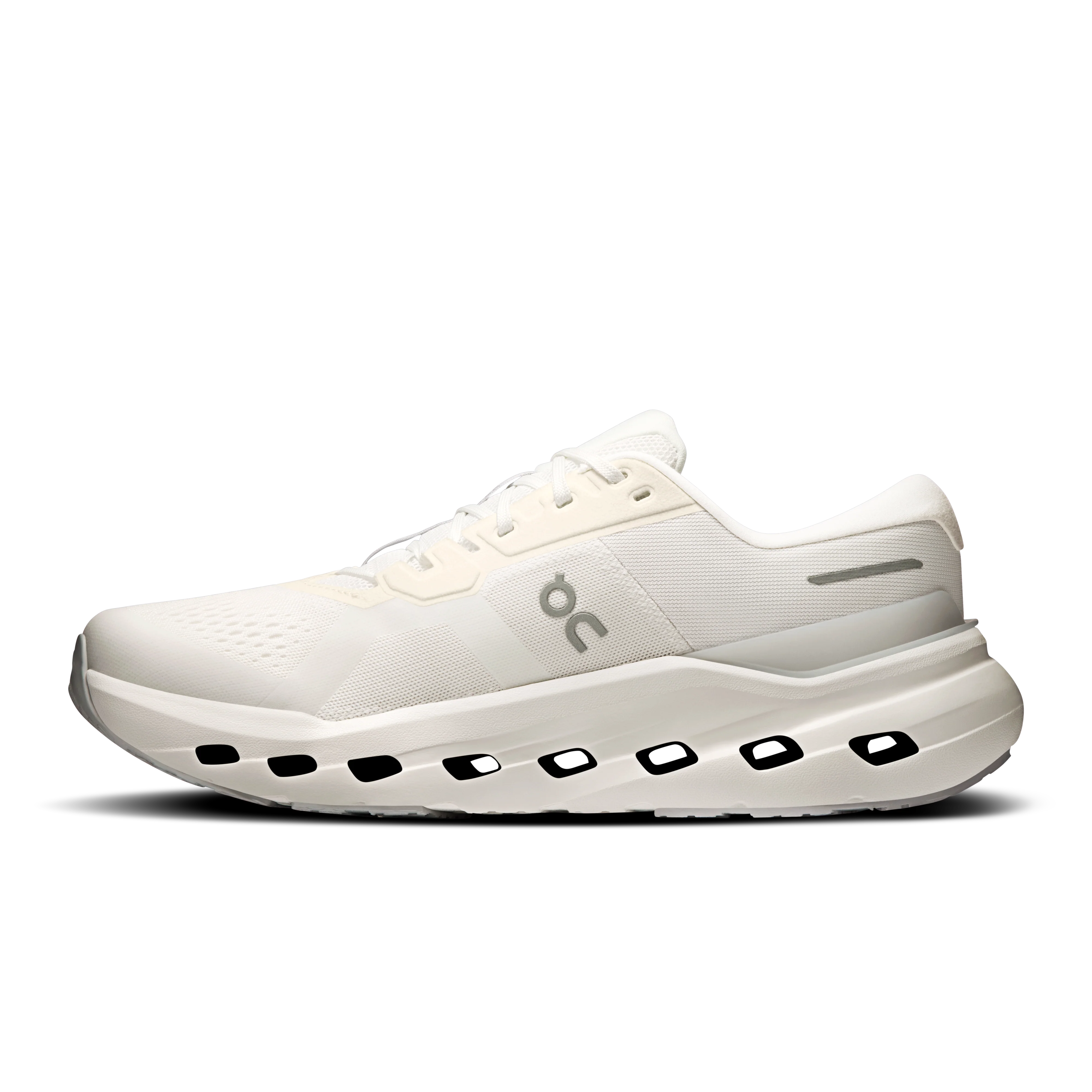 On Running Men's Cloudrunner 3 Wide Shoes - White / Glacier - Image 4