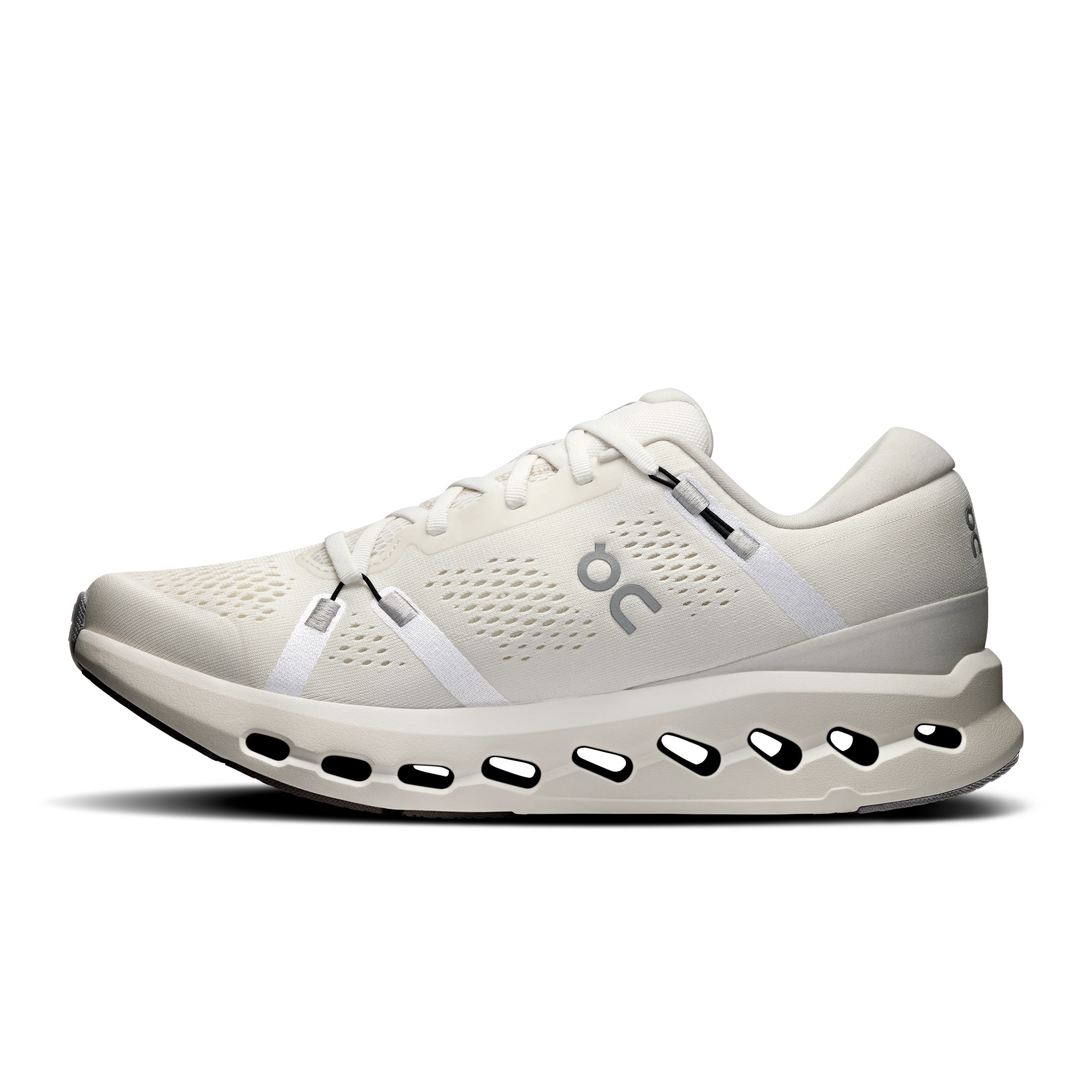 On Running Men's Cloudsurfer 2 Shoes - Ivory / Ivory - Image 4