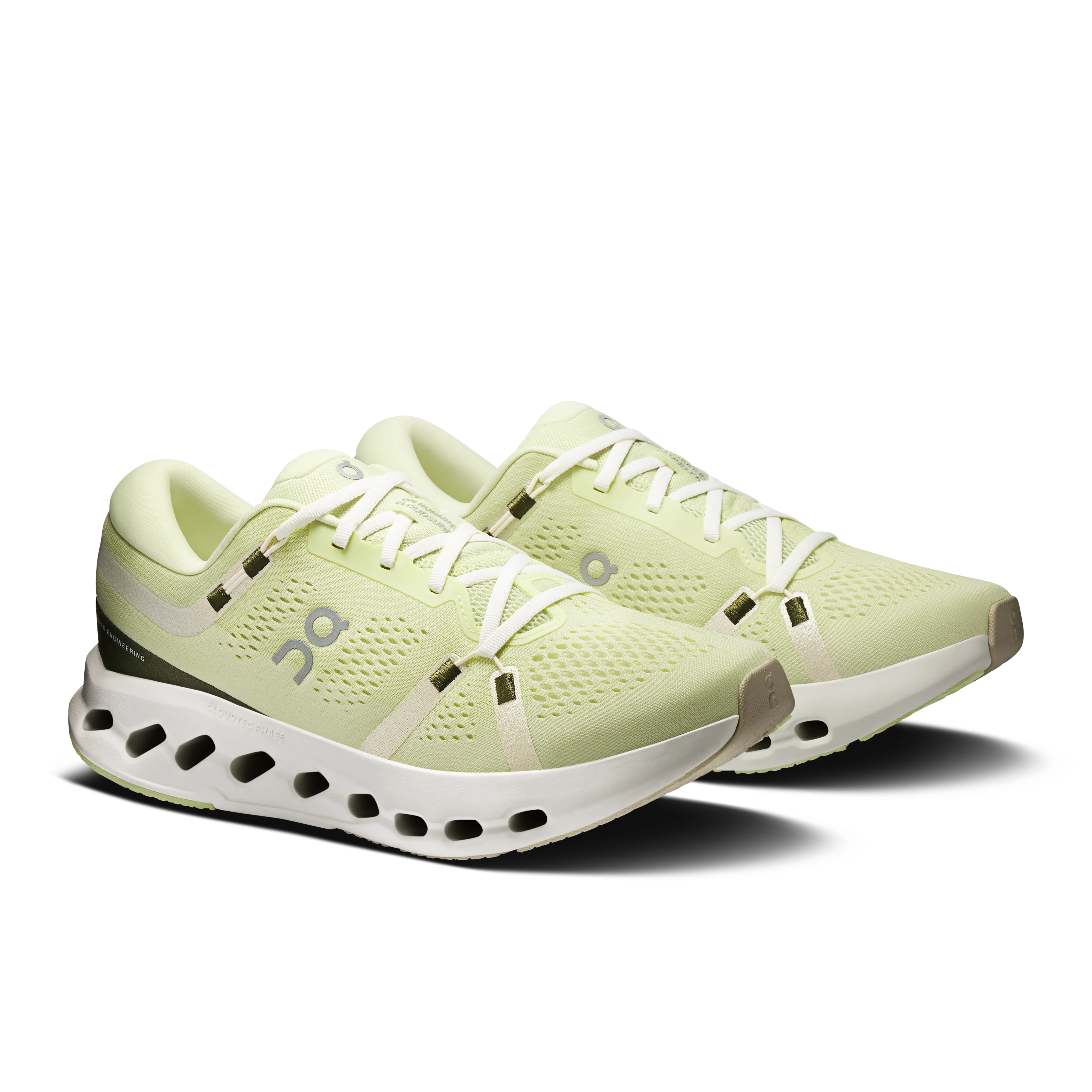 On Running Men's Cloudsurfer 2 Shoes - Linen / Ivory - Image 2