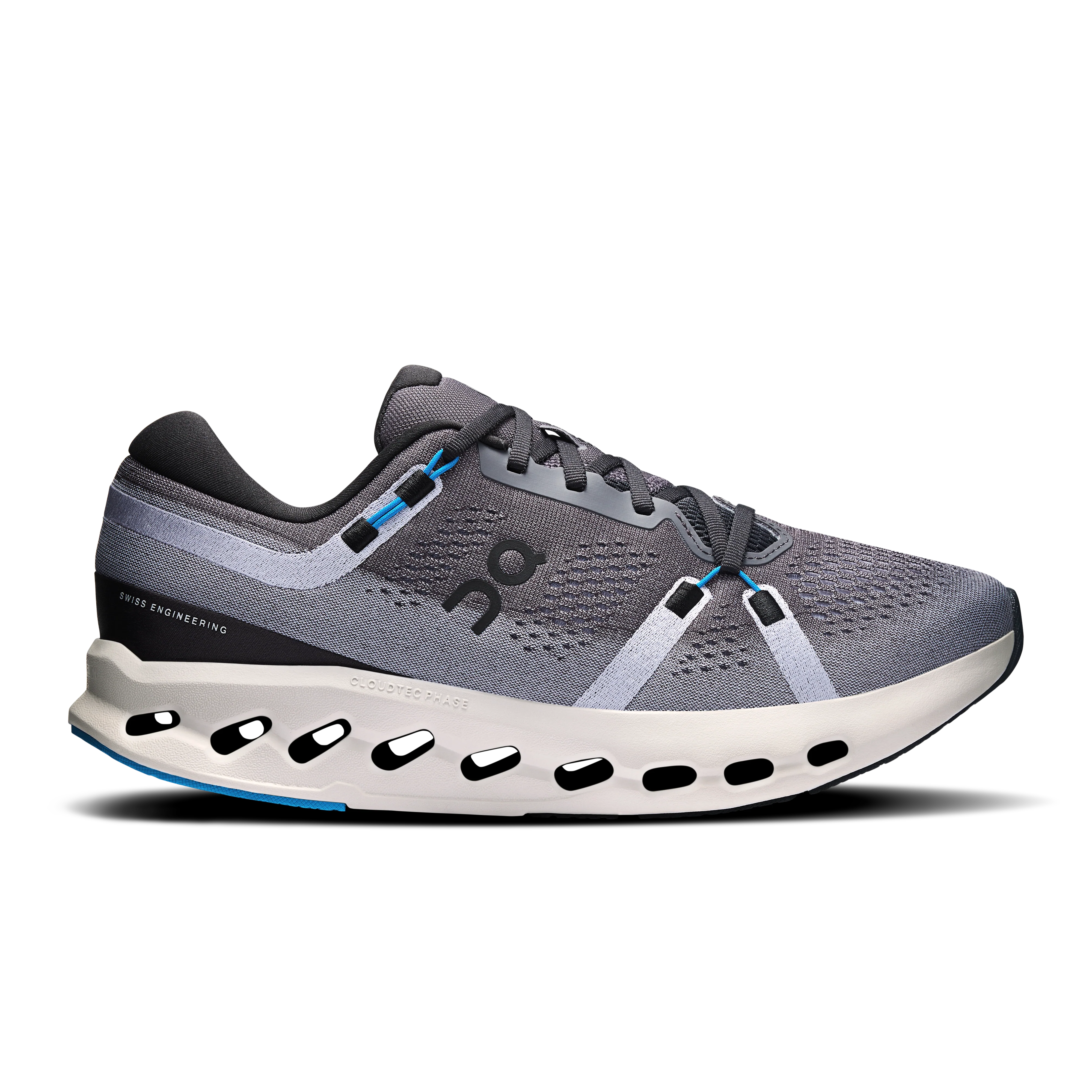 On Running Men's Cloudsurfer 2 Wide Shoes - Black / Malibu