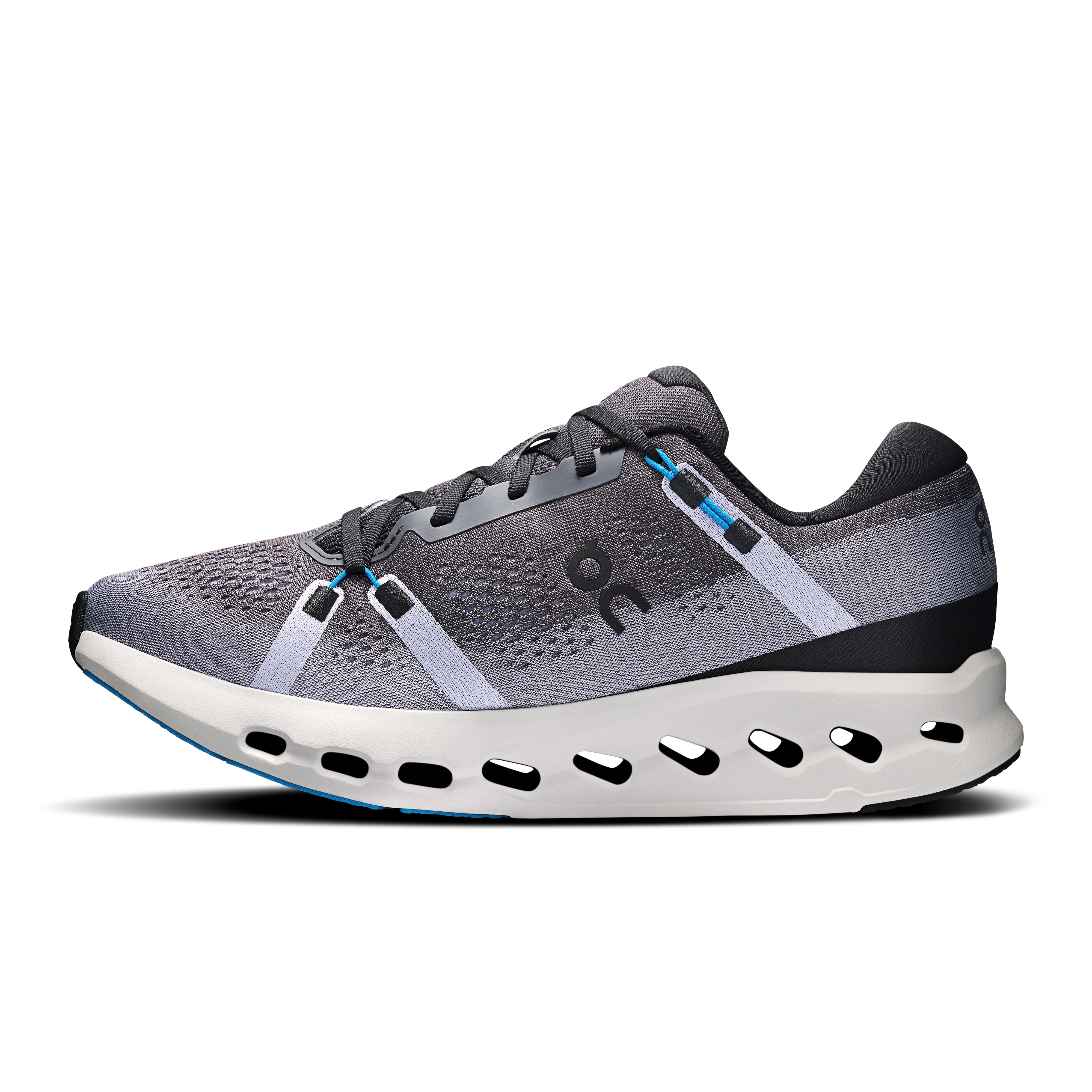 On Running Men's Cloudsurfer 2 Wide Shoes - Black / Malibu - Image 4