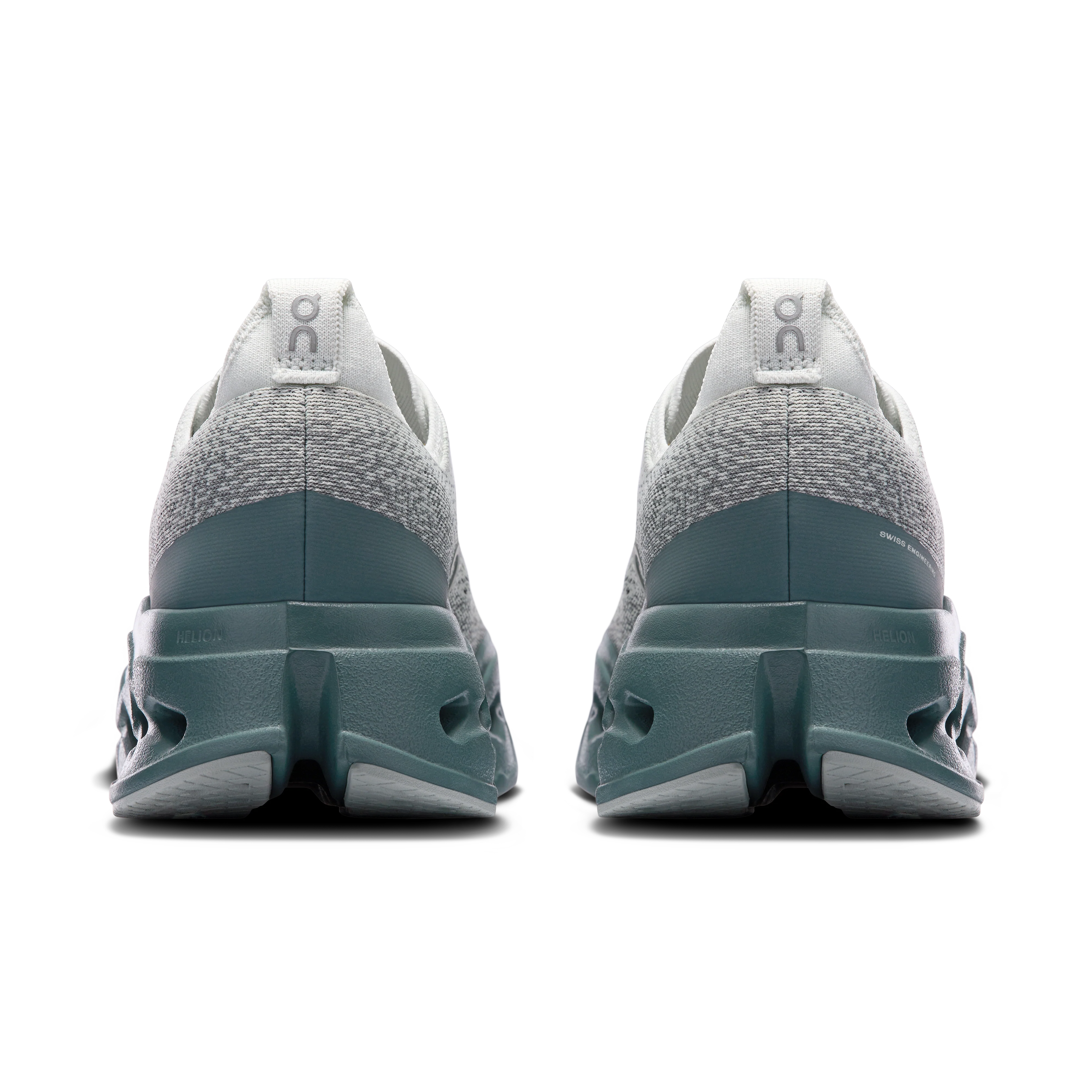 On Running Men's Cloudsurfer Max Shoes - Iceberg / Olive - Image 6
