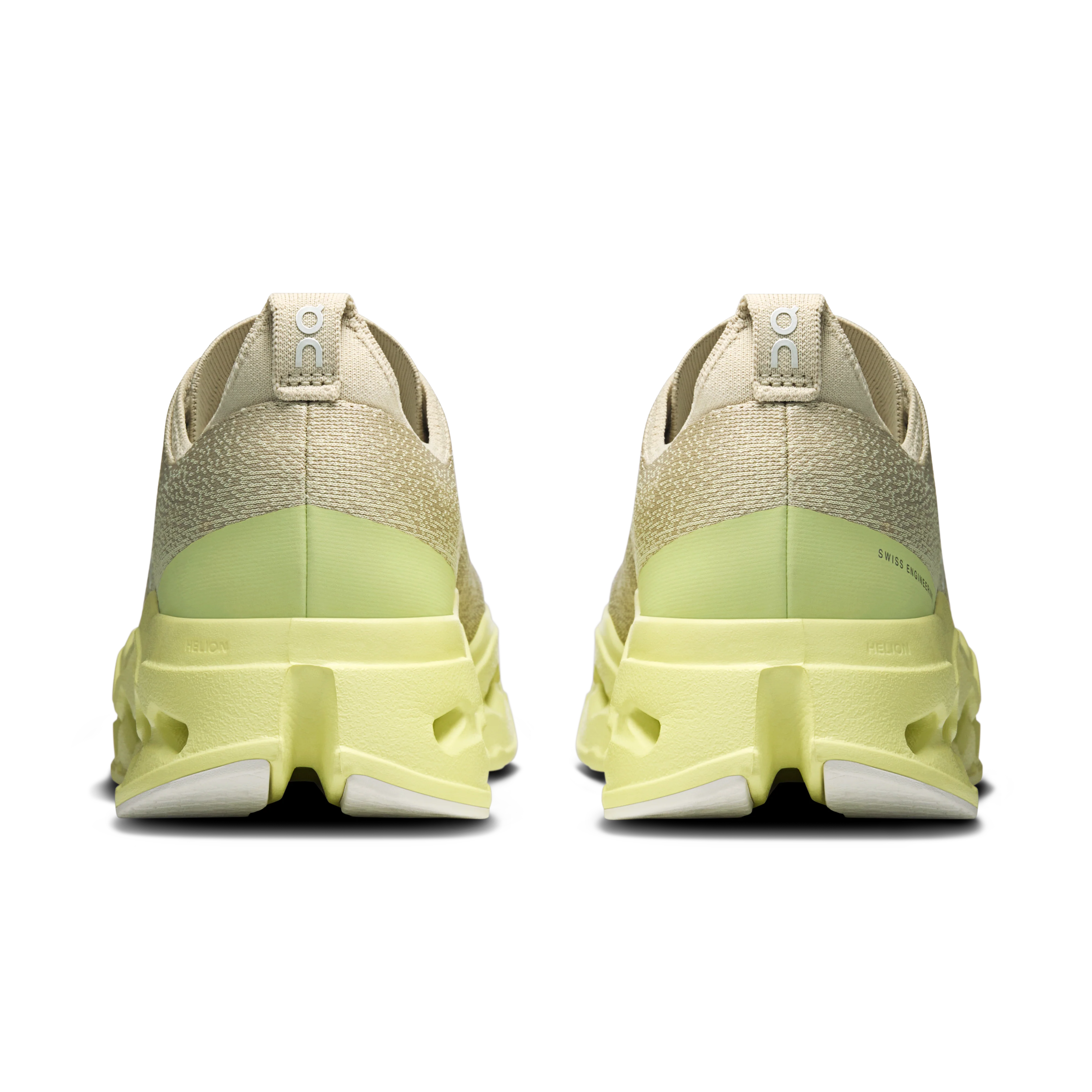 On Running Men's Cloudsurfer Max Shoes - Pelican / Limelight - Image 5