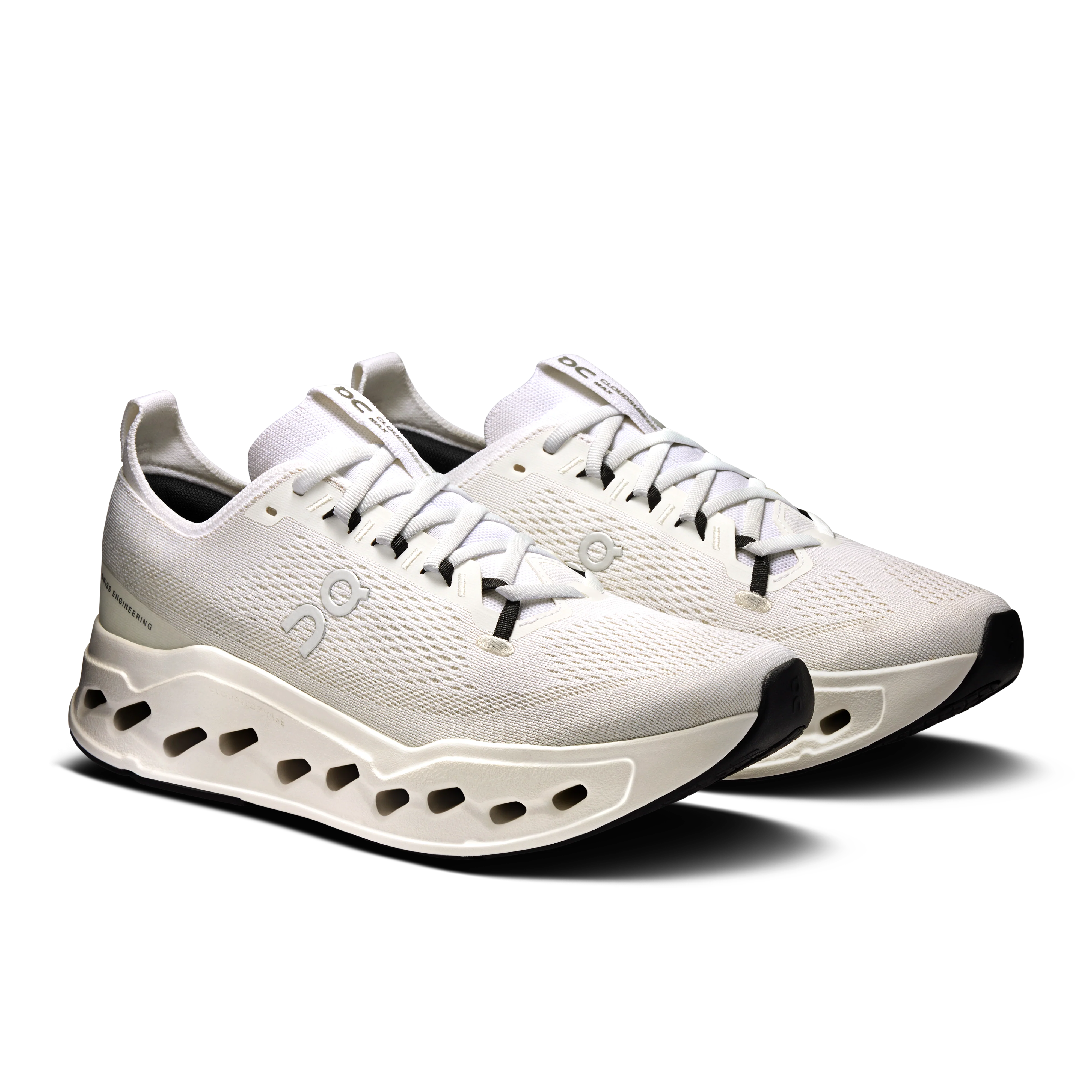 On Running Men's Cloudsurfer Max Shoes - White / White - Image 2