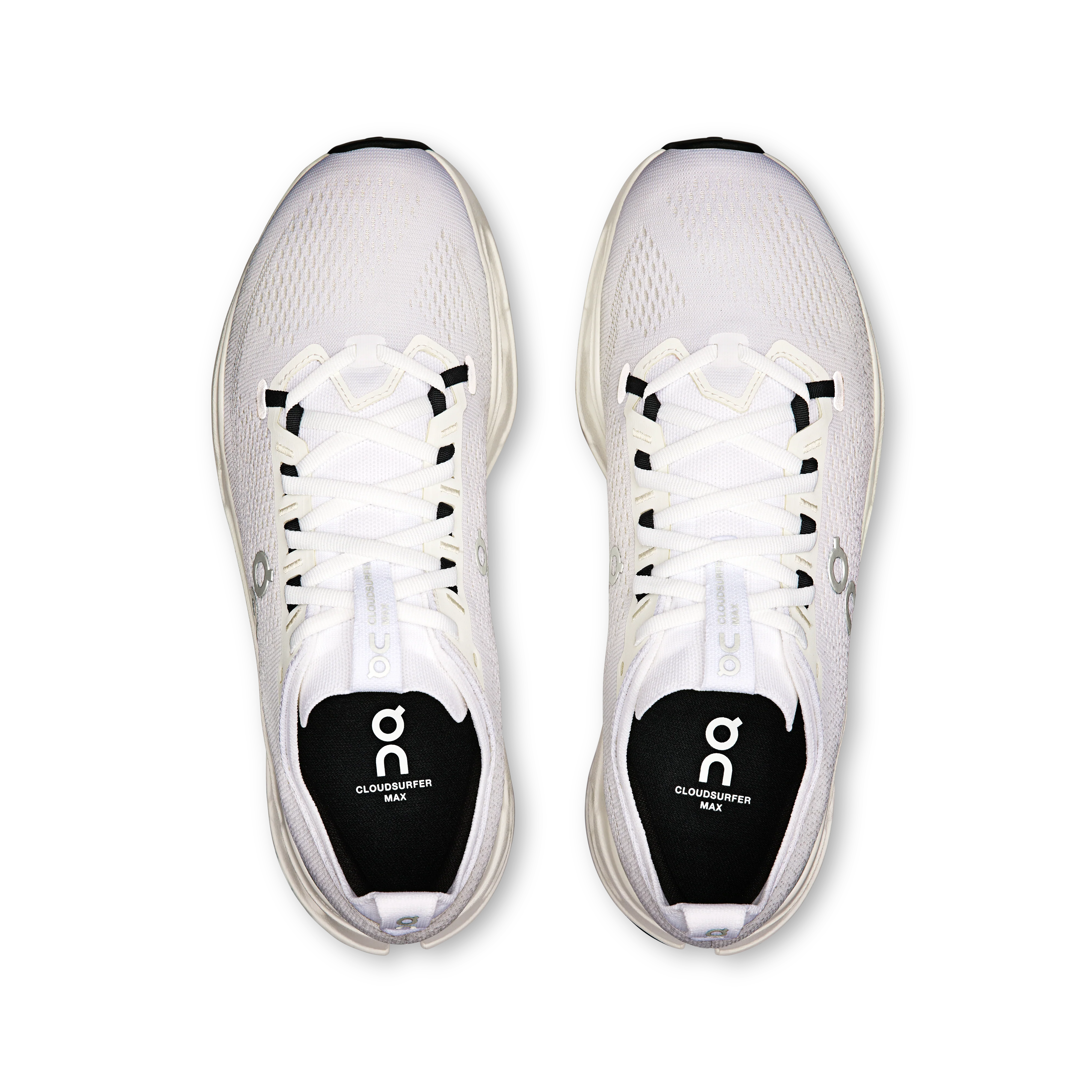 On Running Men's Cloudsurfer Max Shoes - White / White - Image 3