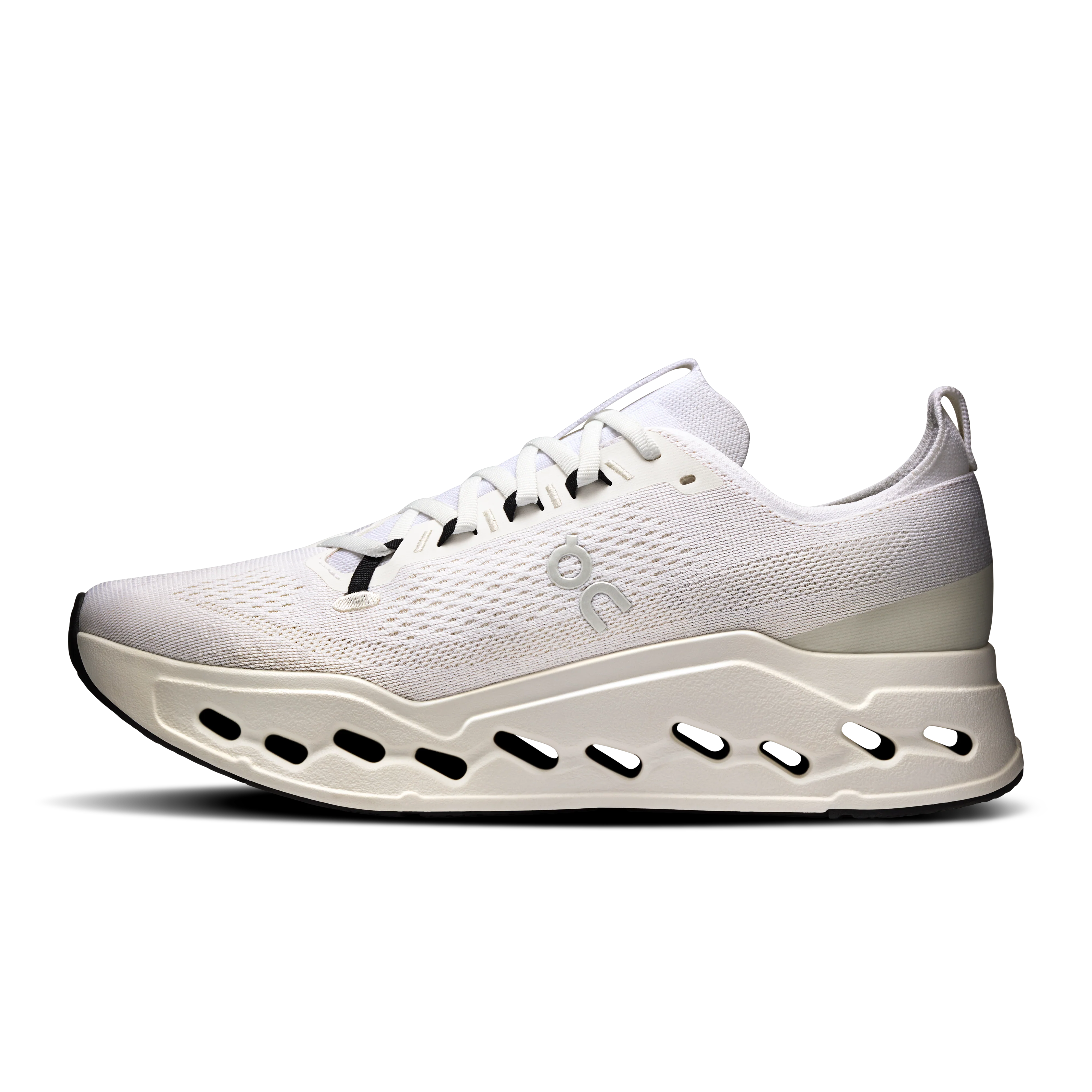 On Running Men's Cloudsurfer Max Shoes - White / White - Image 5