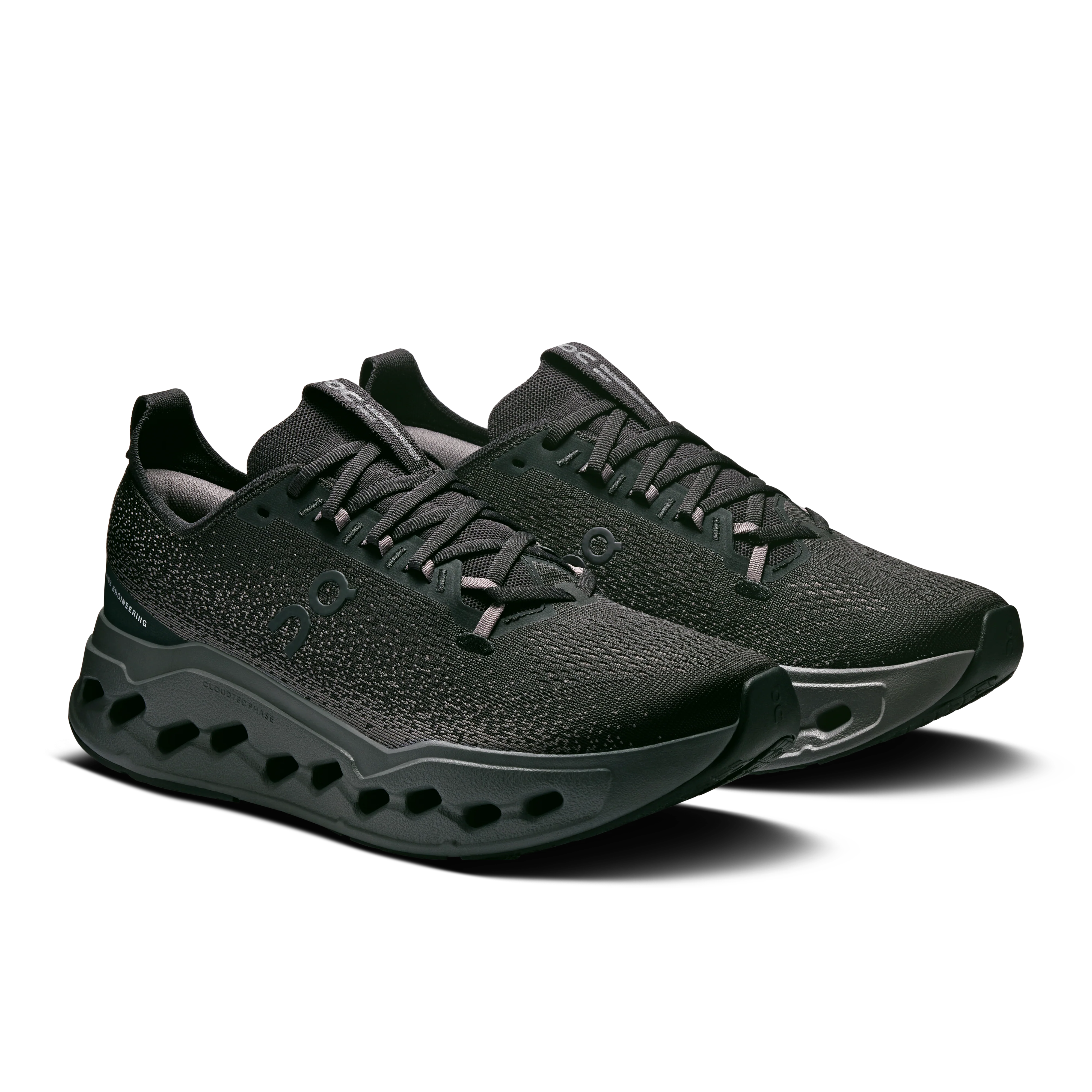 On Running Men's Cloudsurfer Max Wide Shoes - Black / Eclipse - Image 2