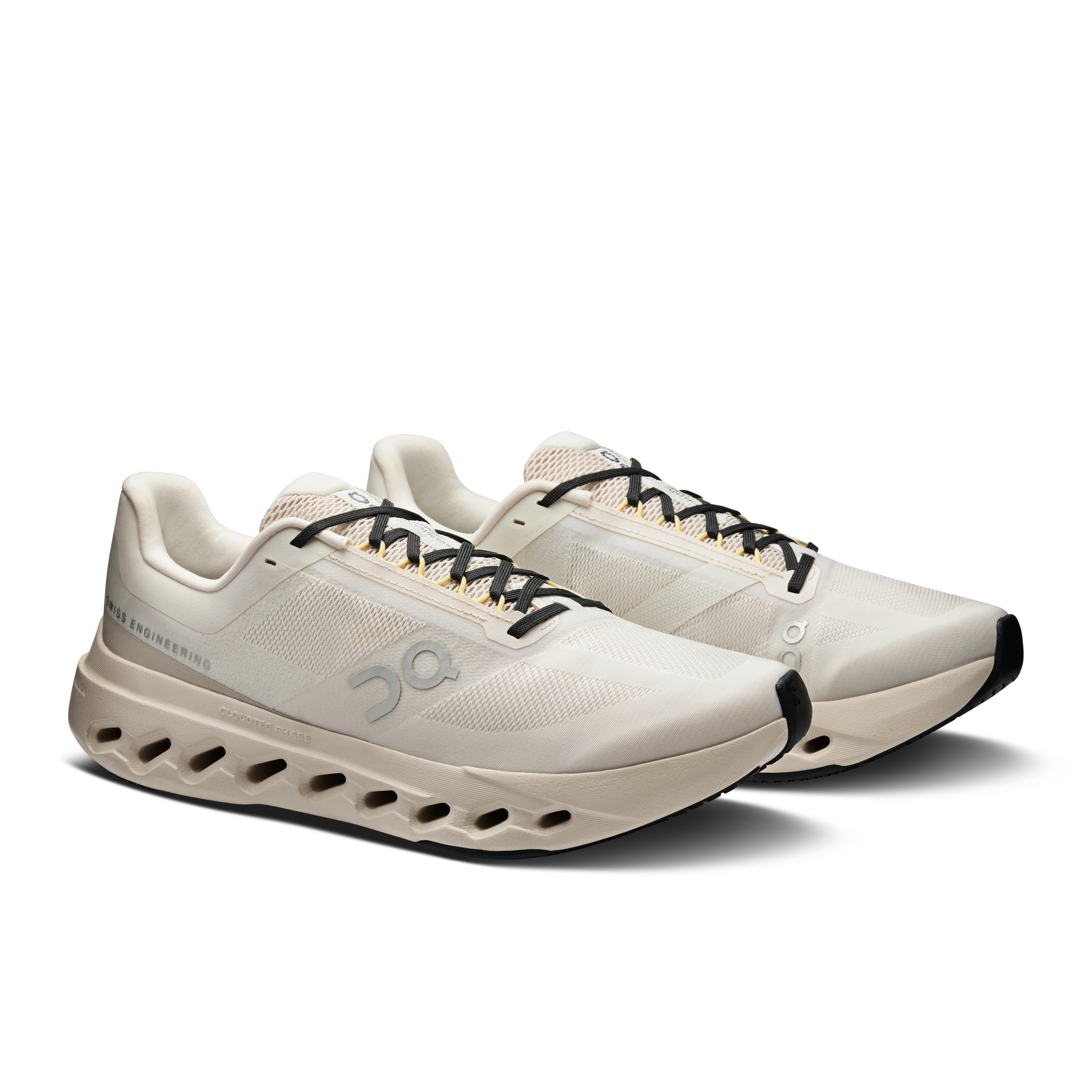 On Running Men's Cloudsurfer Next Shoes - Ivory / Silver - Image 2