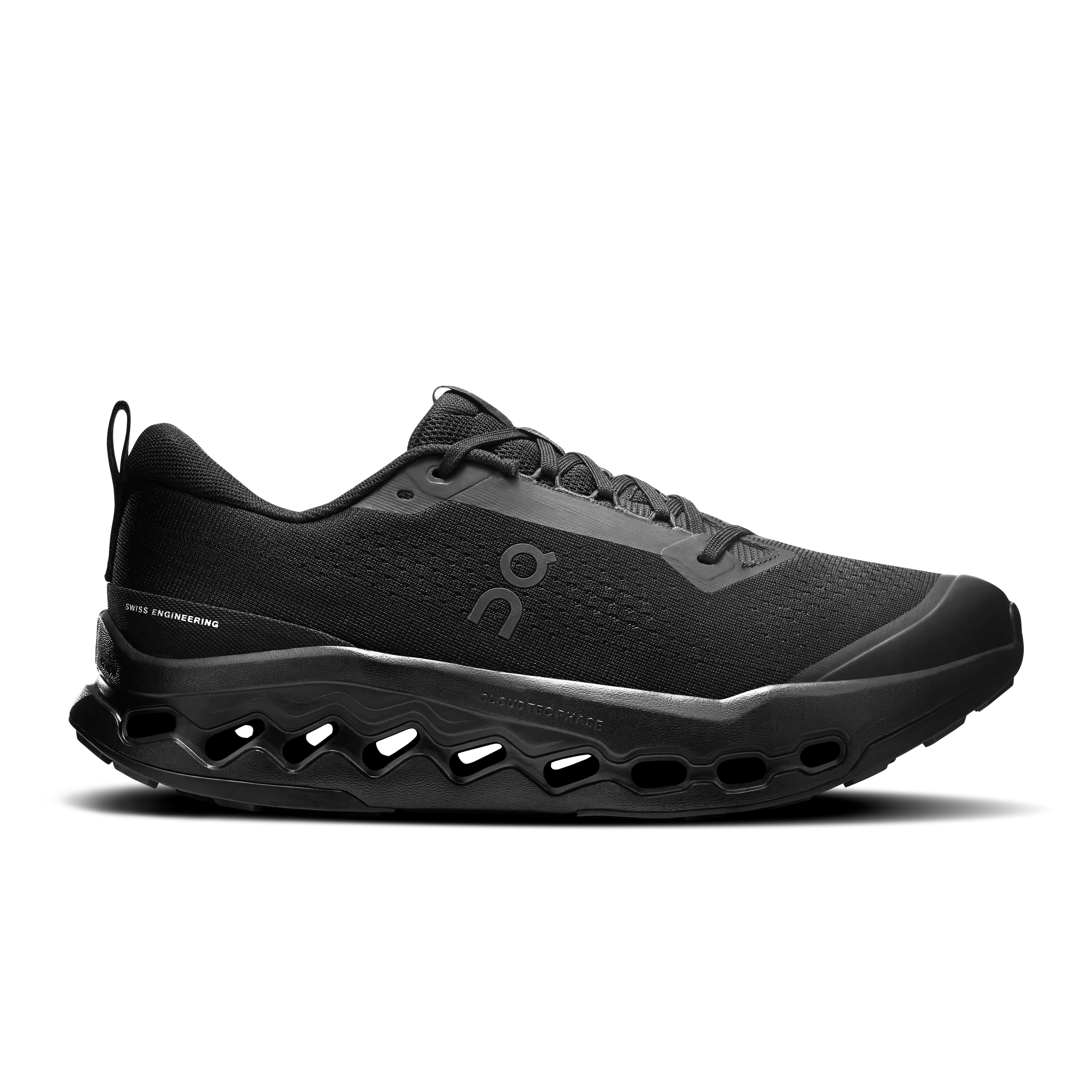 On Running Men's Cloudsurfer Trail 2 Shoes - Black / Eclipse