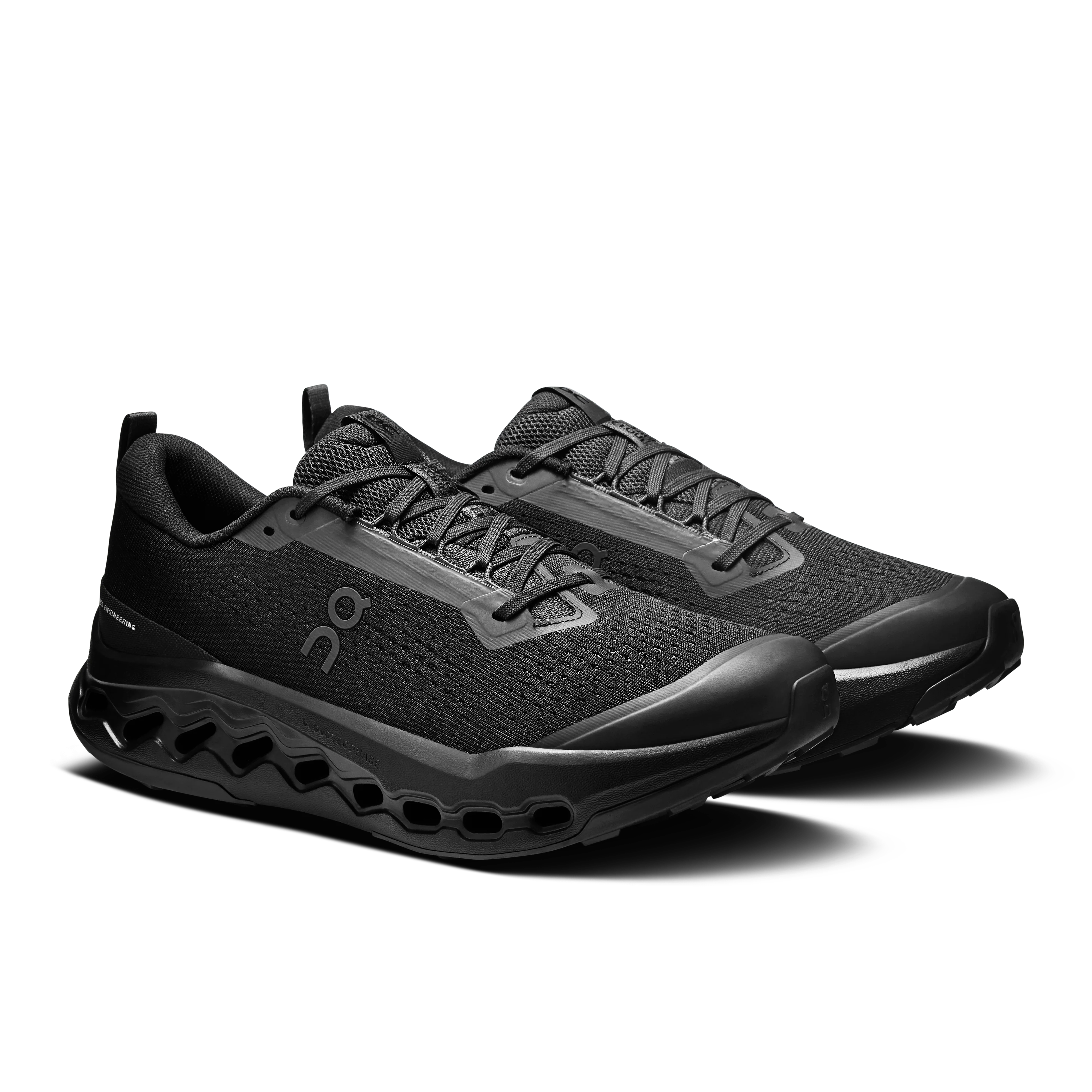 On Running Men's Cloudsurfer Trail 2 Shoes - Black / Eclipse - Image 2