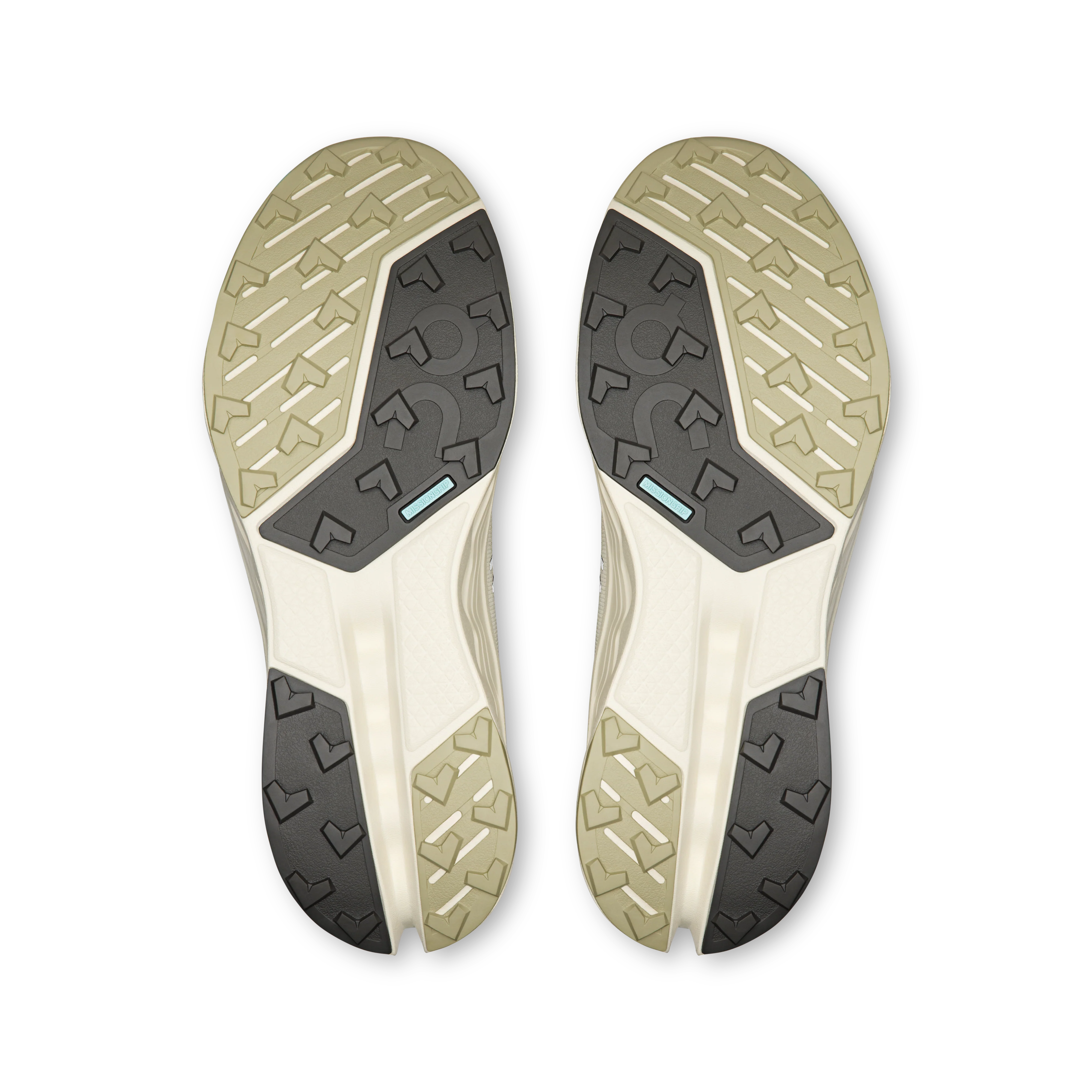 On Running Men's Cloudsurfer Trail 2 Shoes - Chalk / Ghost - Image 3