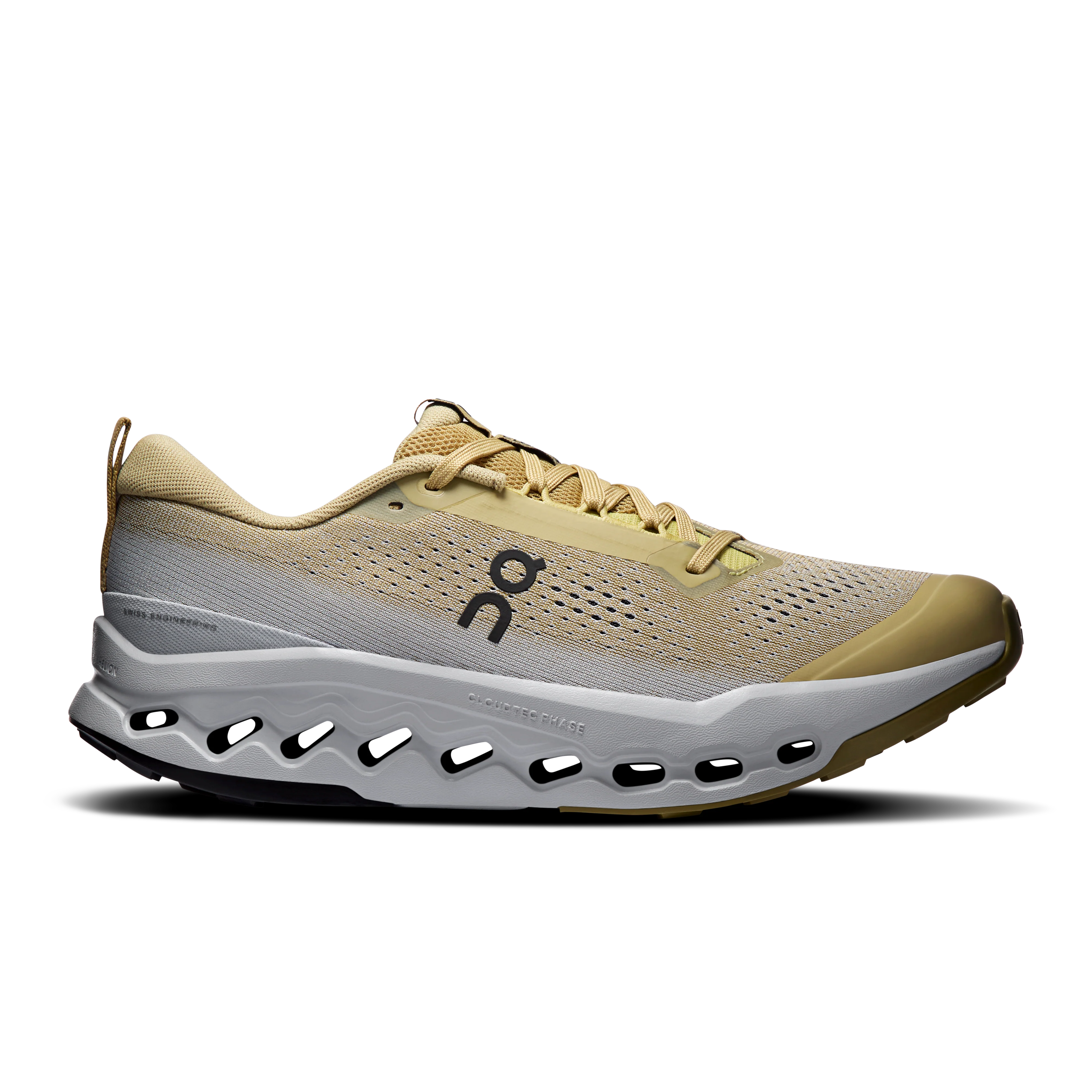 On Running Men's Cloudsurfer Trail 2 Shoes - Safari / Glacier