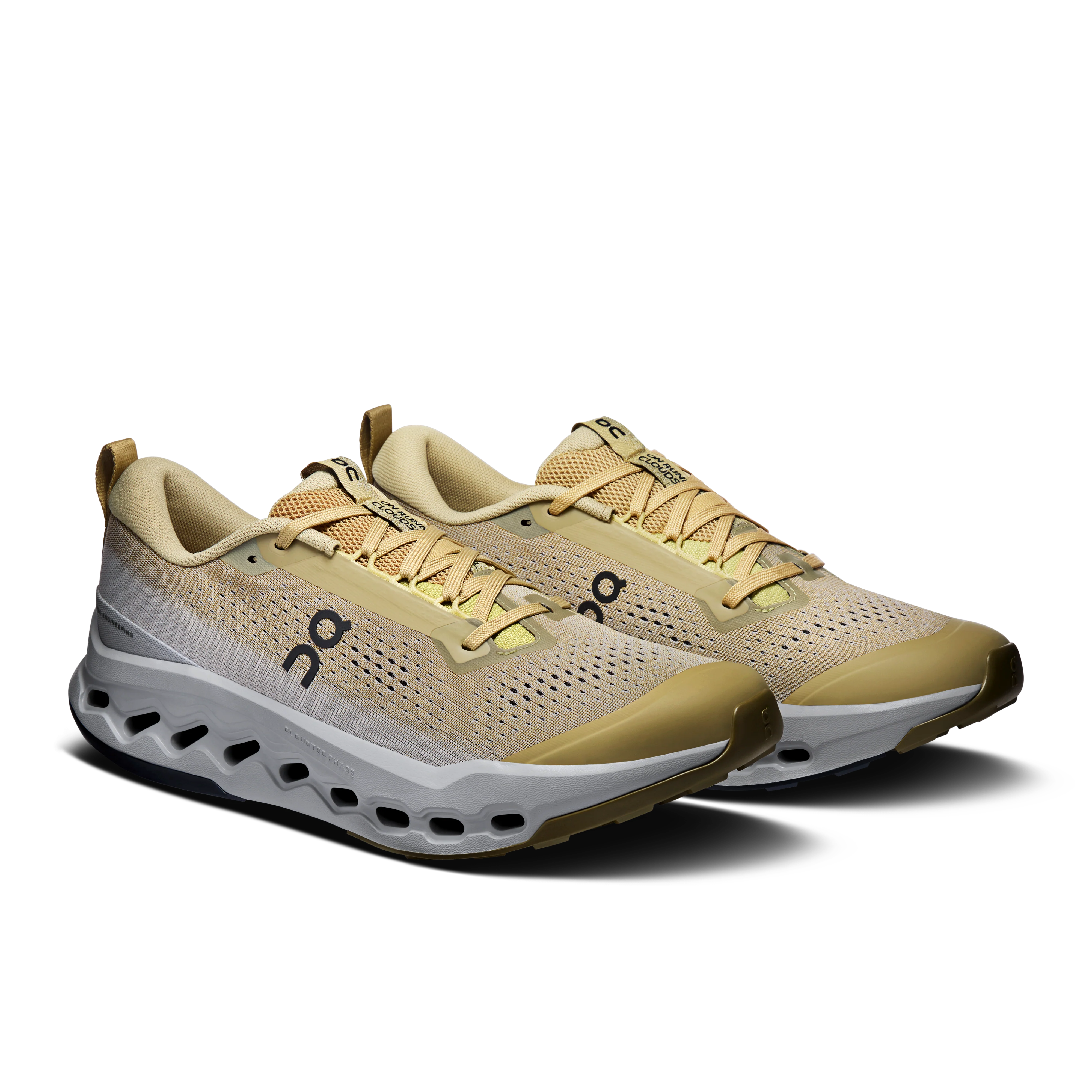 On Running Men's Cloudsurfer Trail 2 Shoes - Safari / Glacier - Image 2