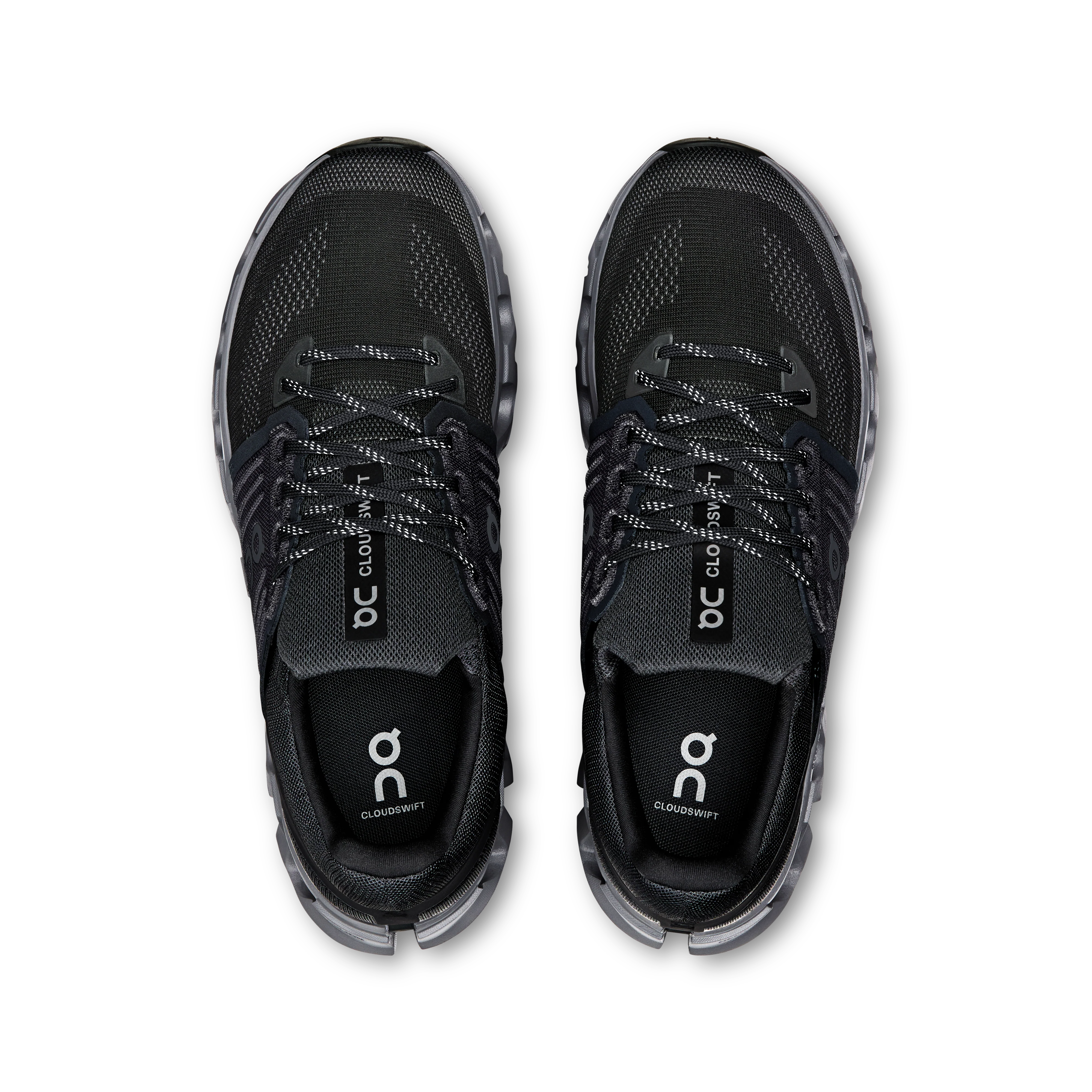 On Running Men's Cloudswift 4 Ad Shoes - Black / Rock - Image 3