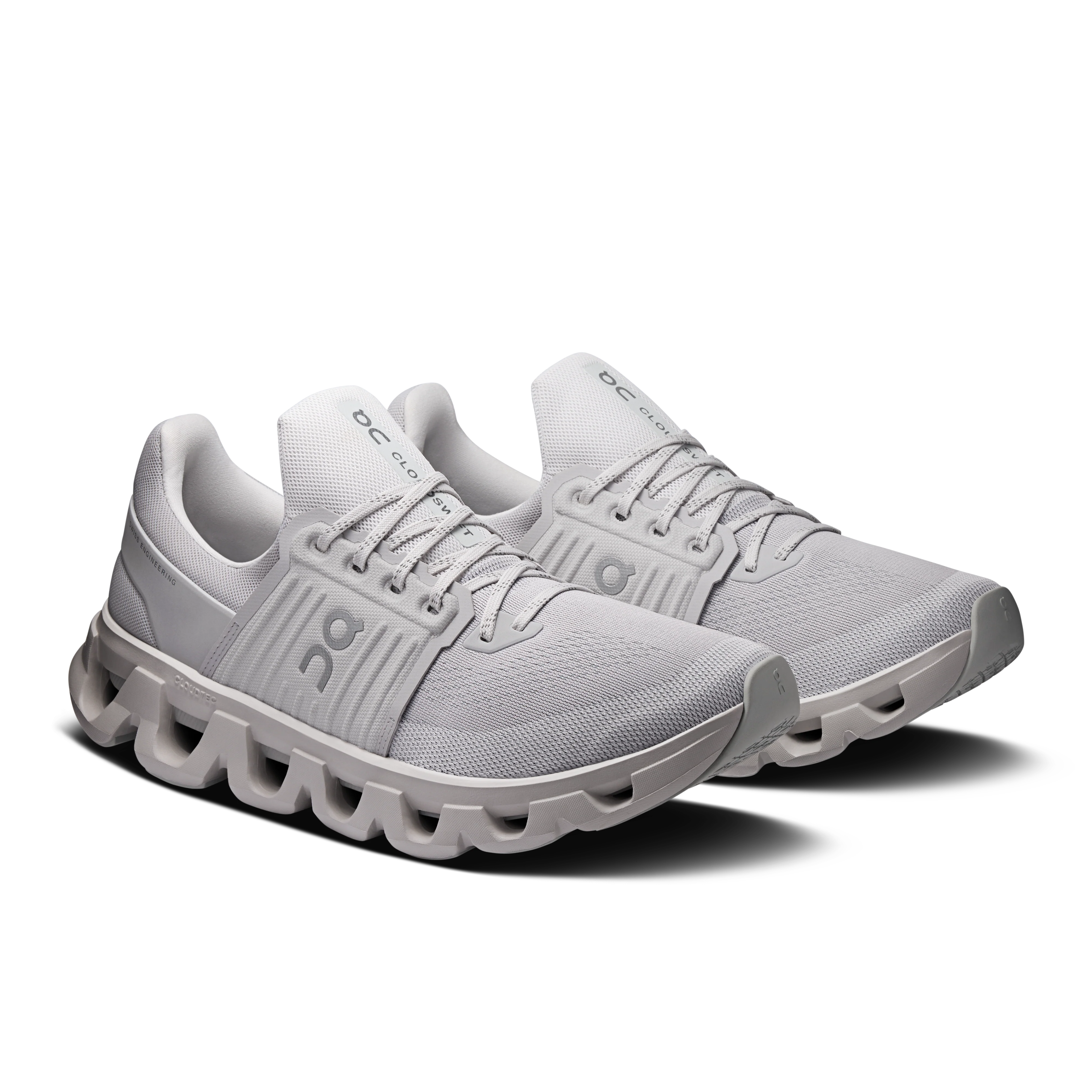 On Running Men's Cloudswift 4 Ad Shoes - Wolf / Wolf - Image 2