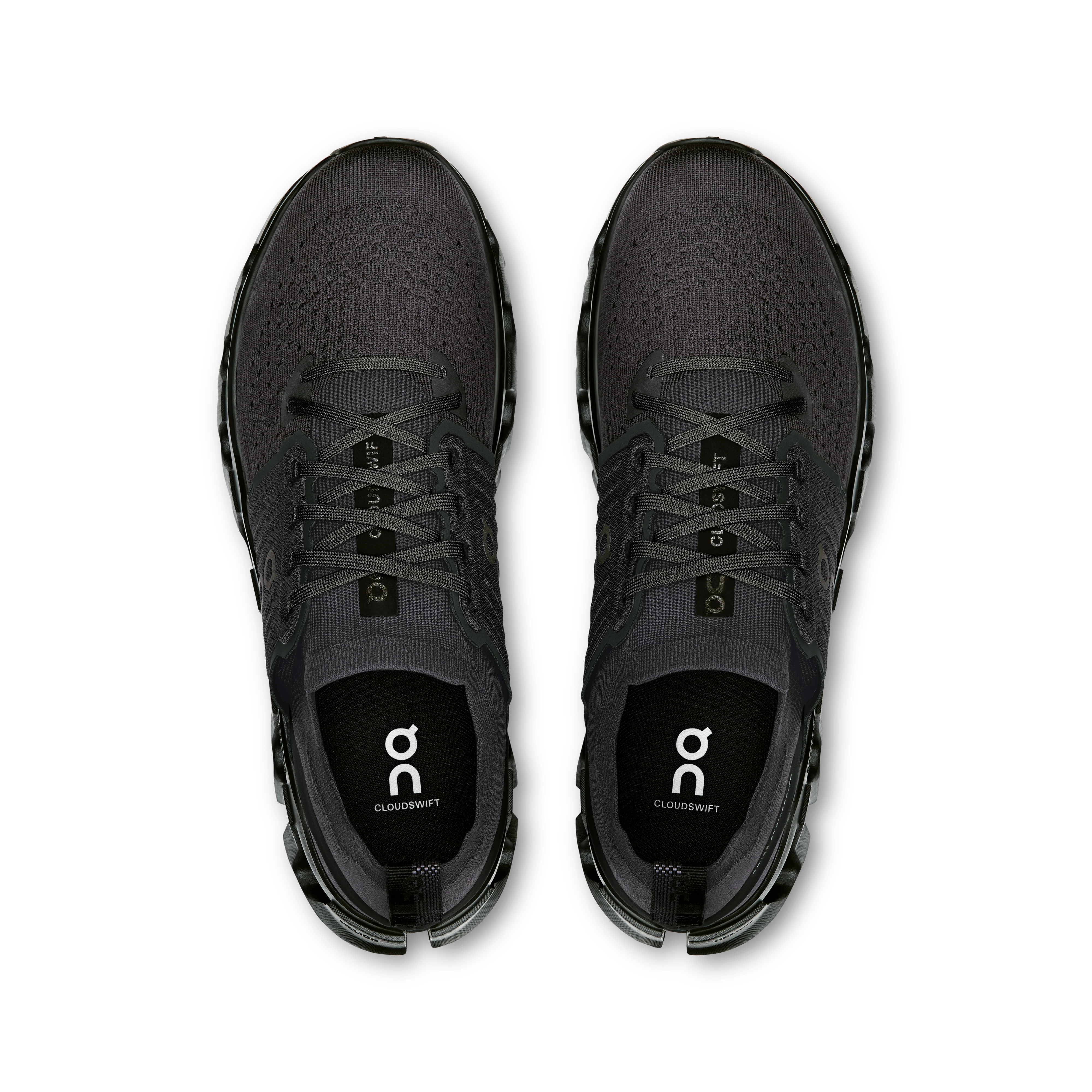 On Running Men's Cloudswift 4 Shoes - Black / Eclipse - Image 3