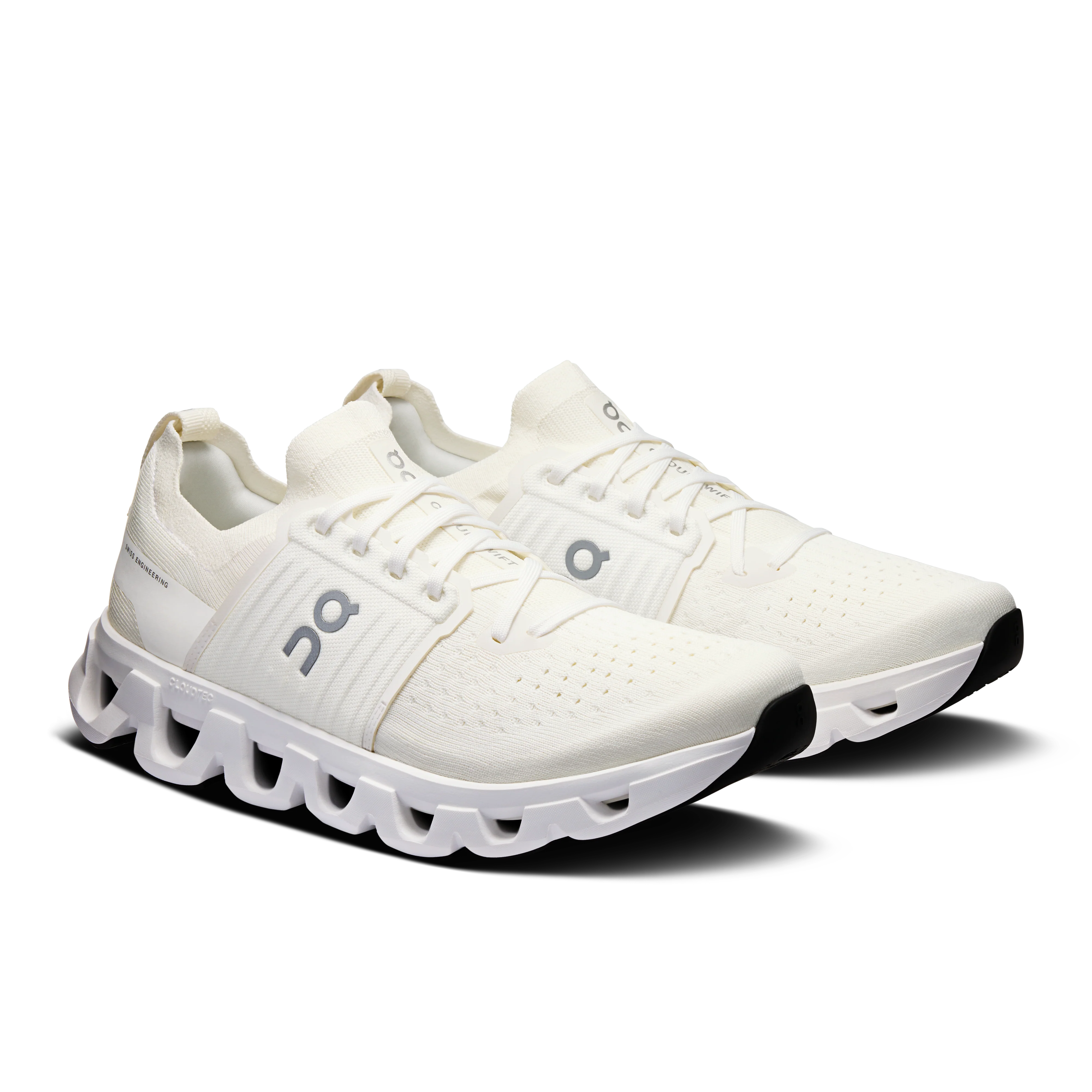 On Running Men's Cloudswift 4 Shoes - White / White - Image 2