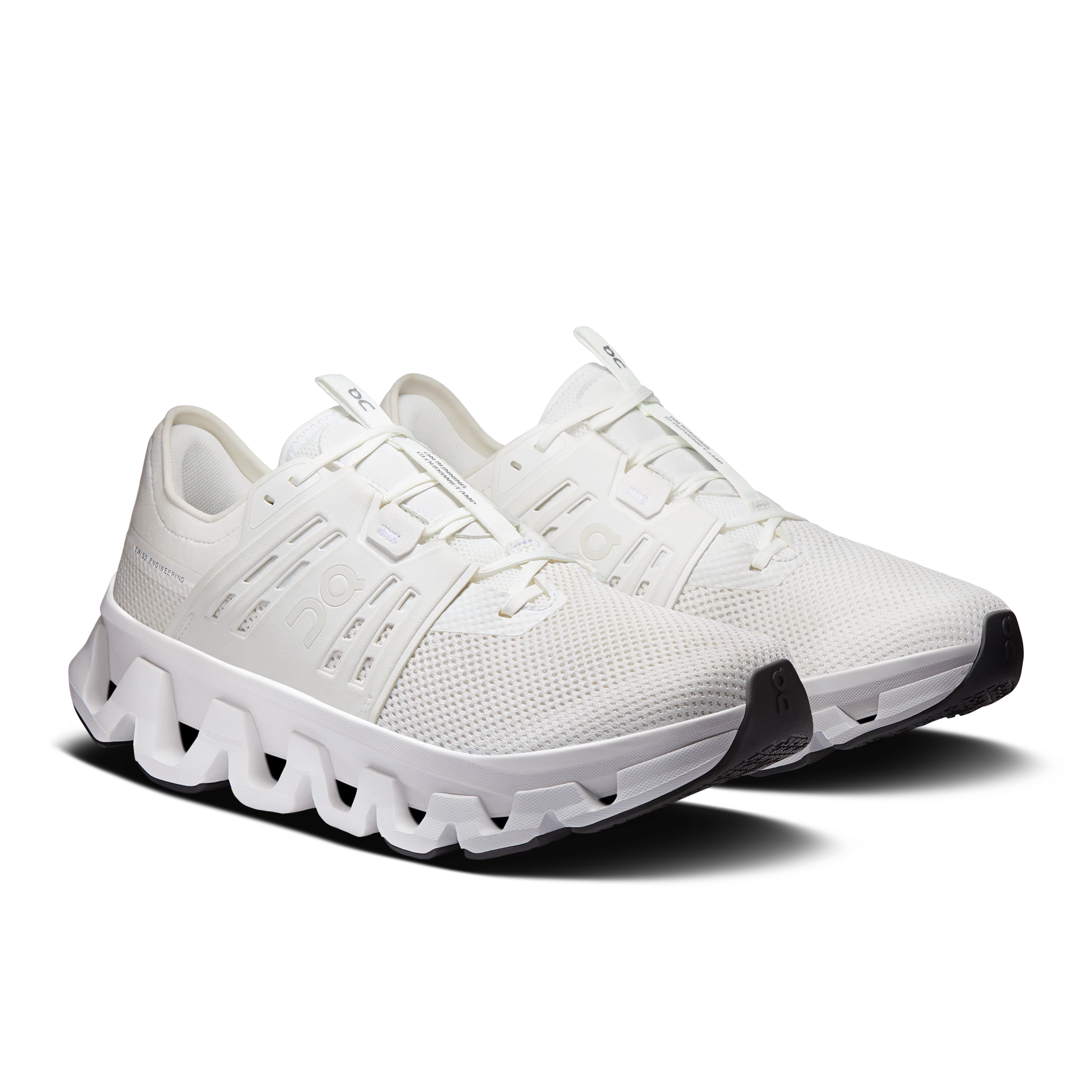 On Running Men's Cloudswift Amp Shoes - White / White - Image 2