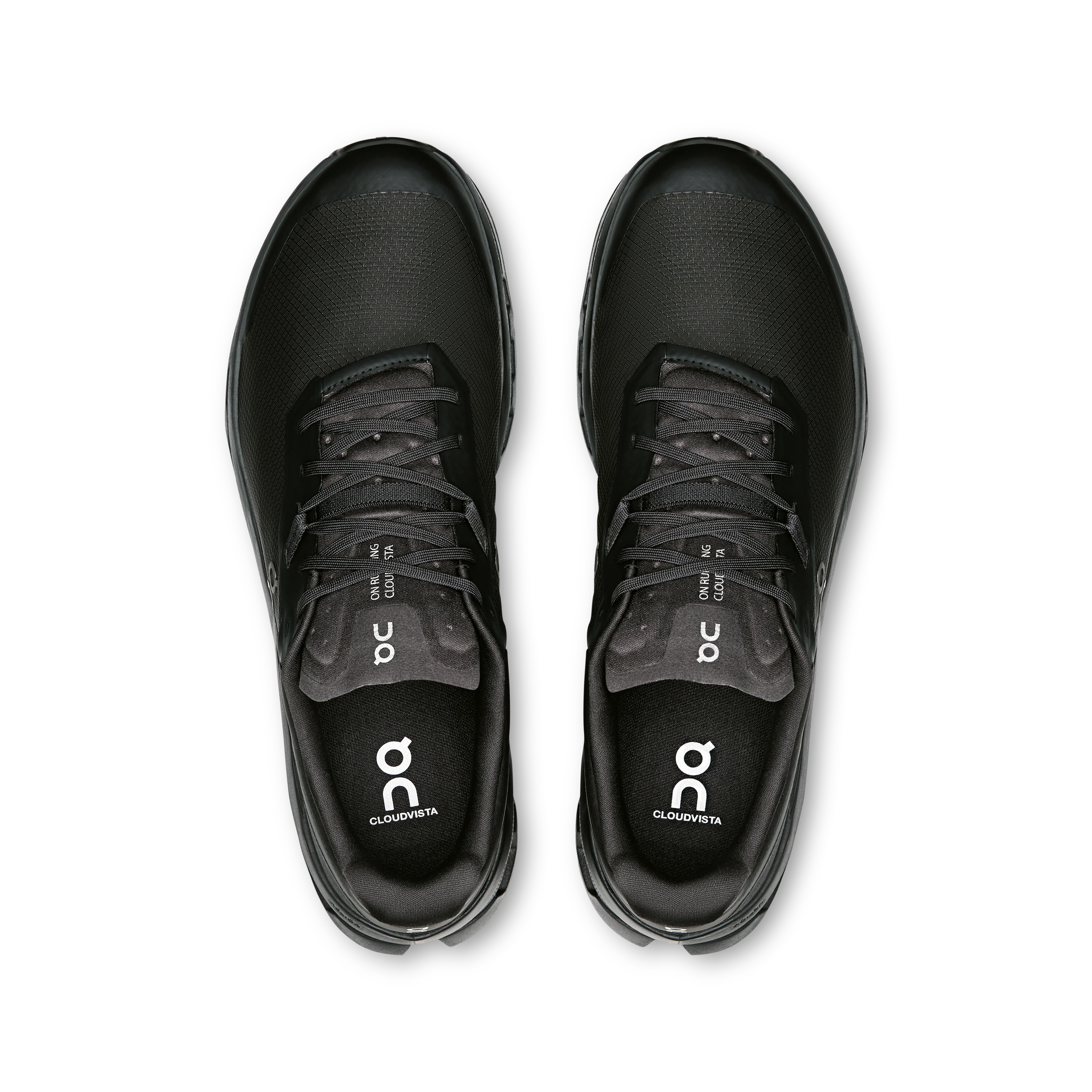 On Running Men's Cloudvista 2 Shoes - Black / Black - Image 3