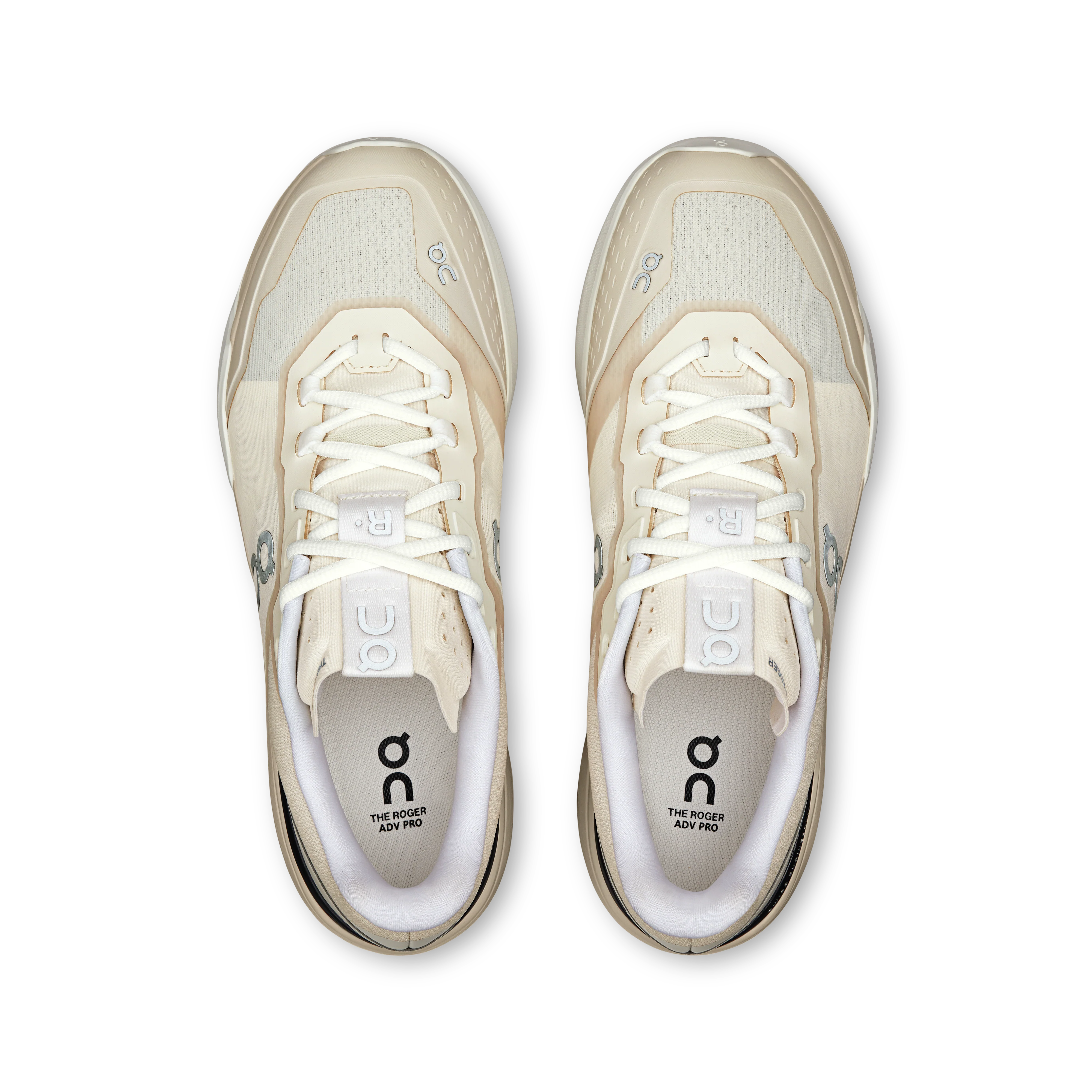 On Running Men's The Roger Advantage Pro Shoes - Cream / Black - Image 6