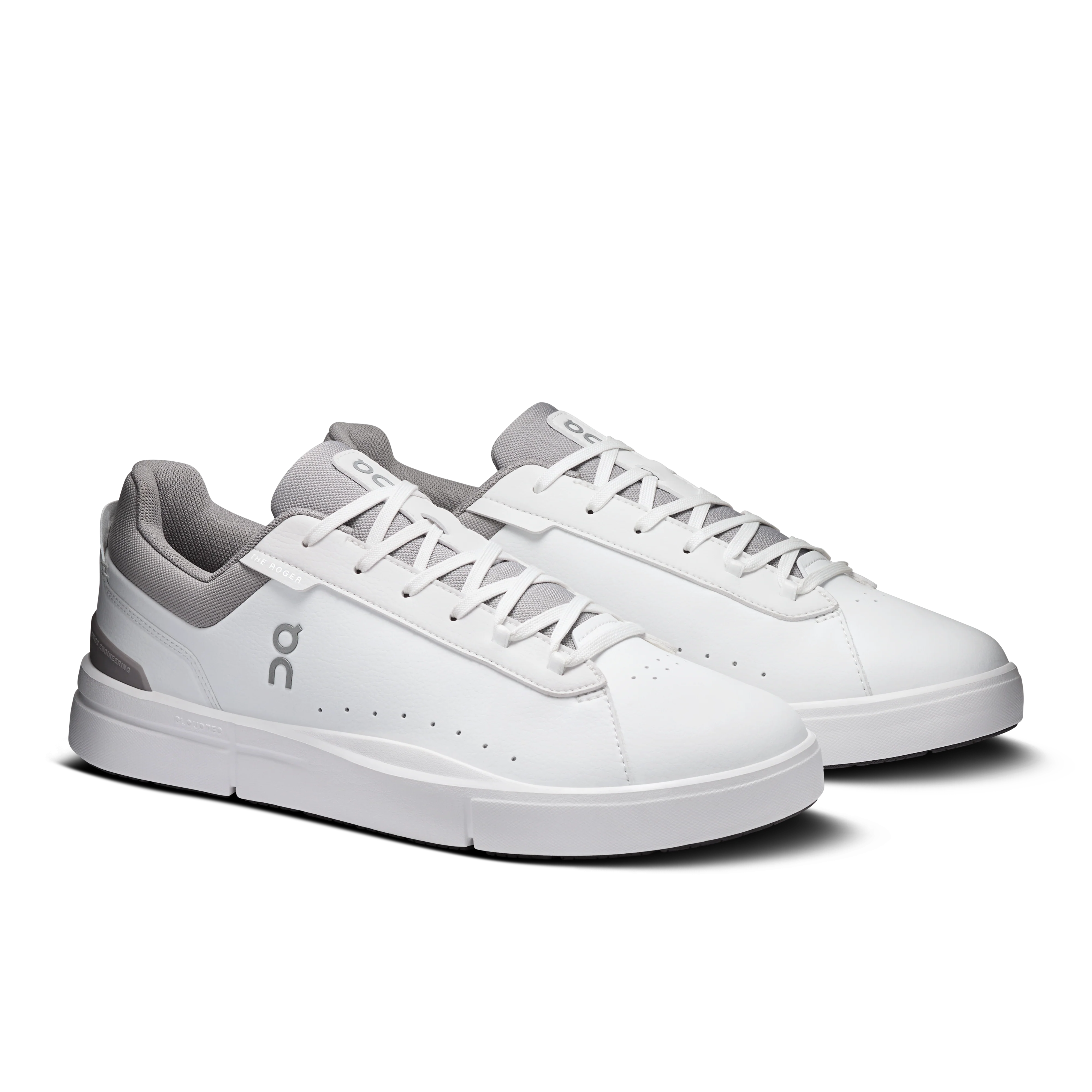 On Running Men's The Roger Advantage Shoes - White / Ore - Image 2