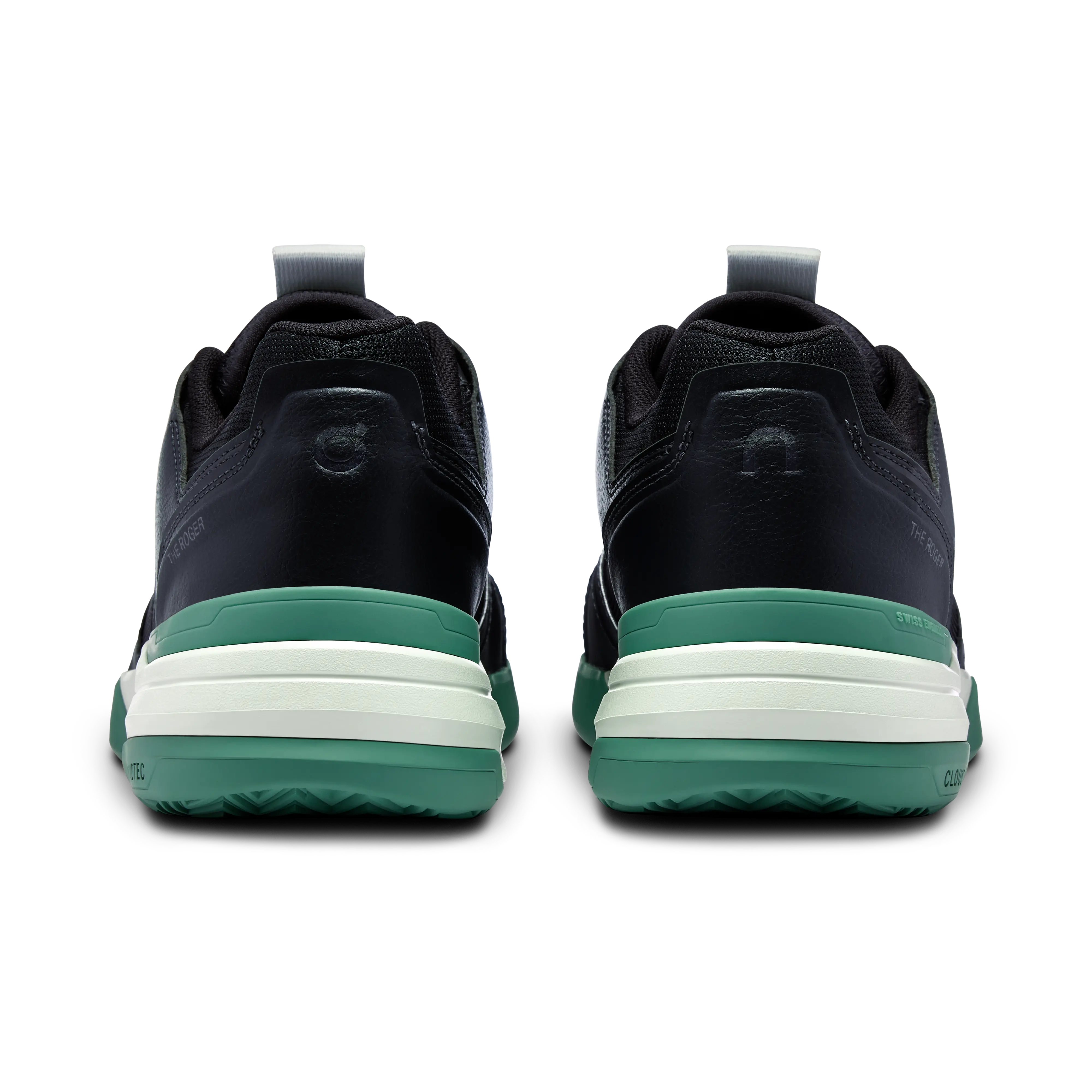 On Running Men's The Roger Clubhouse Pro Shoes - Black / Green - Image 4