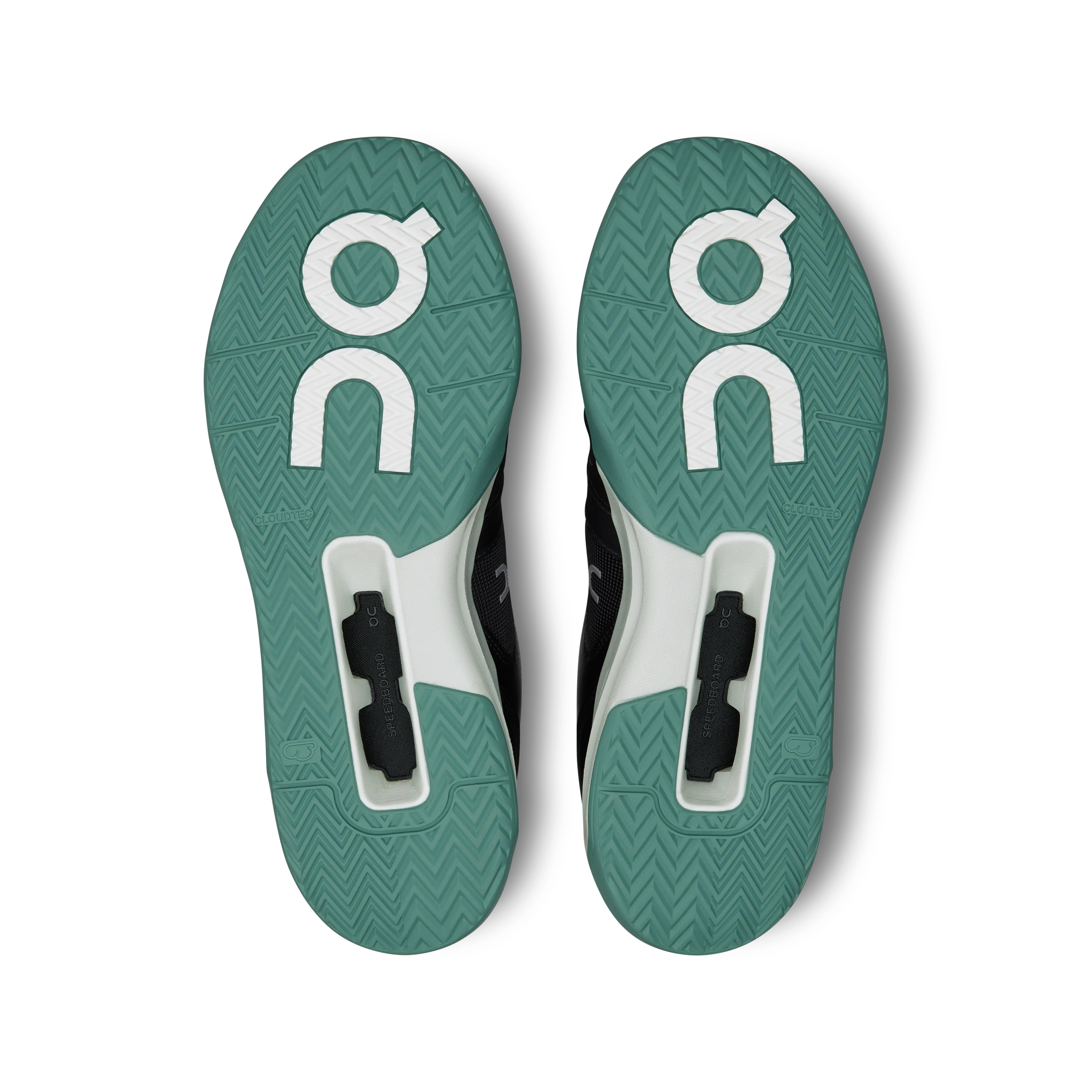 On Running Men's The Roger Clubhouse Pro Shoes - Black / Green - Image 6
