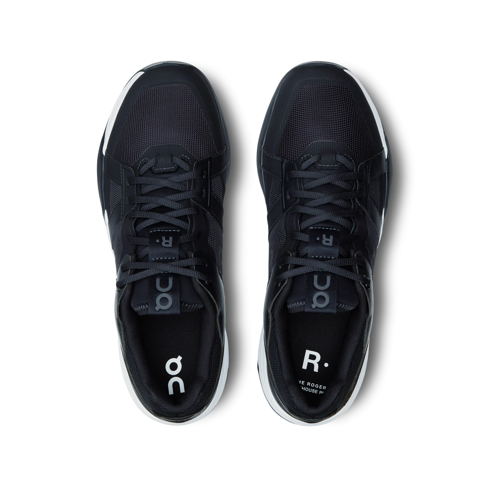 On Running Men's The Roger Clubhouse Pro Shoes - Black / White - Image 4