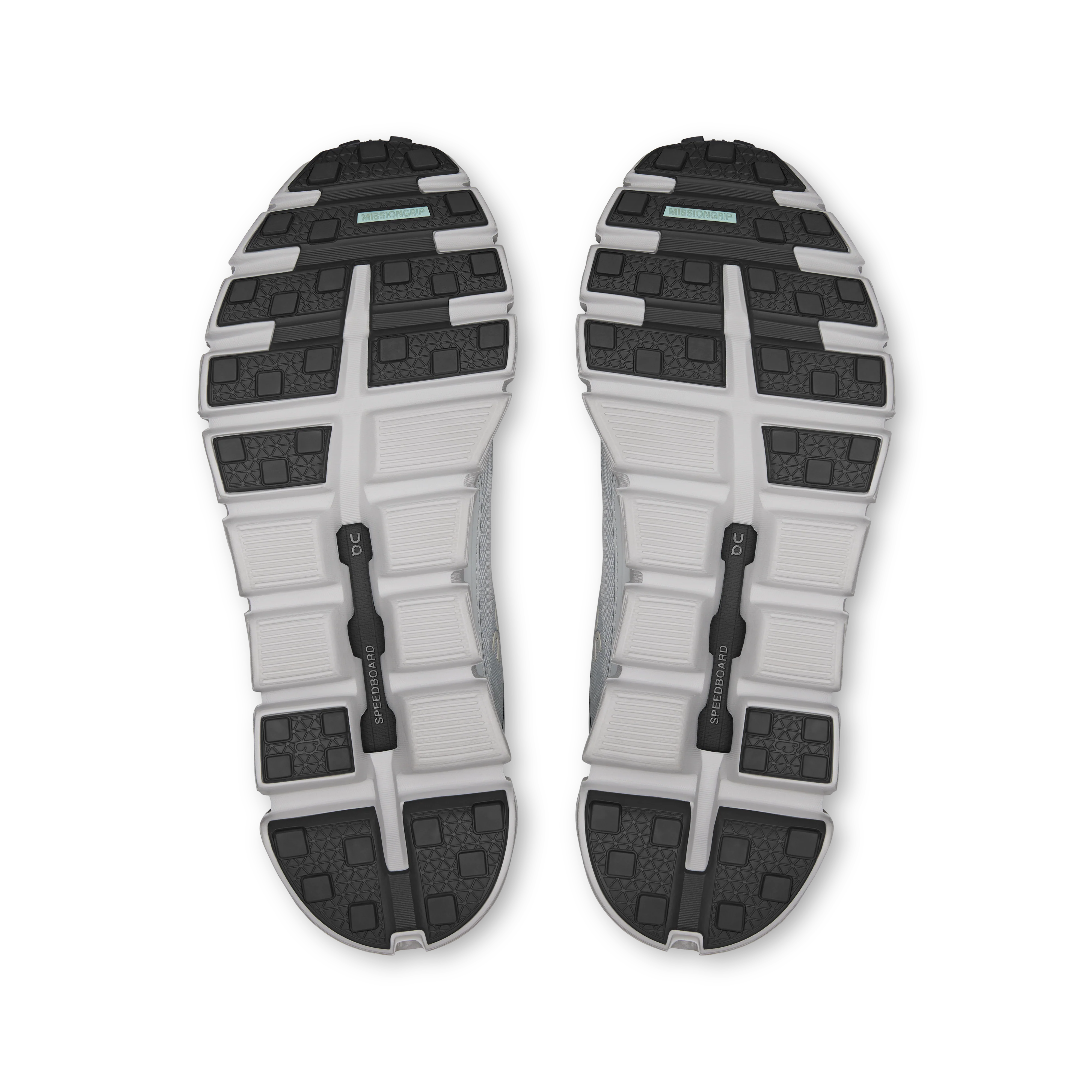 On Running Women's Cloud 6 Geo Waterproof Shoes - Wolf / Wolf - Image 3